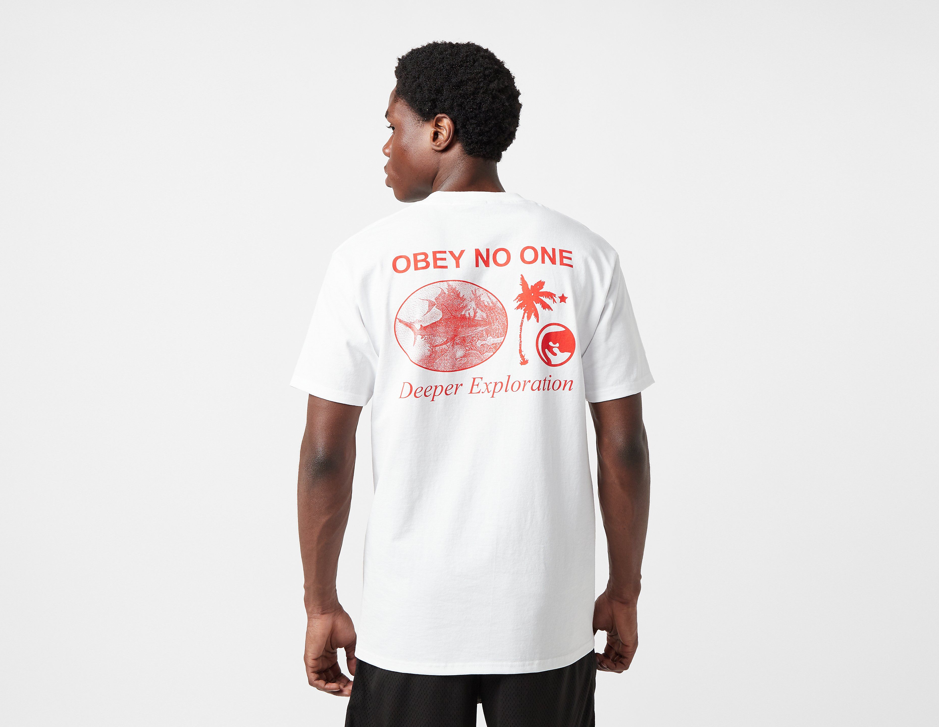 Obey Deeper Exploration T-Shirt, White