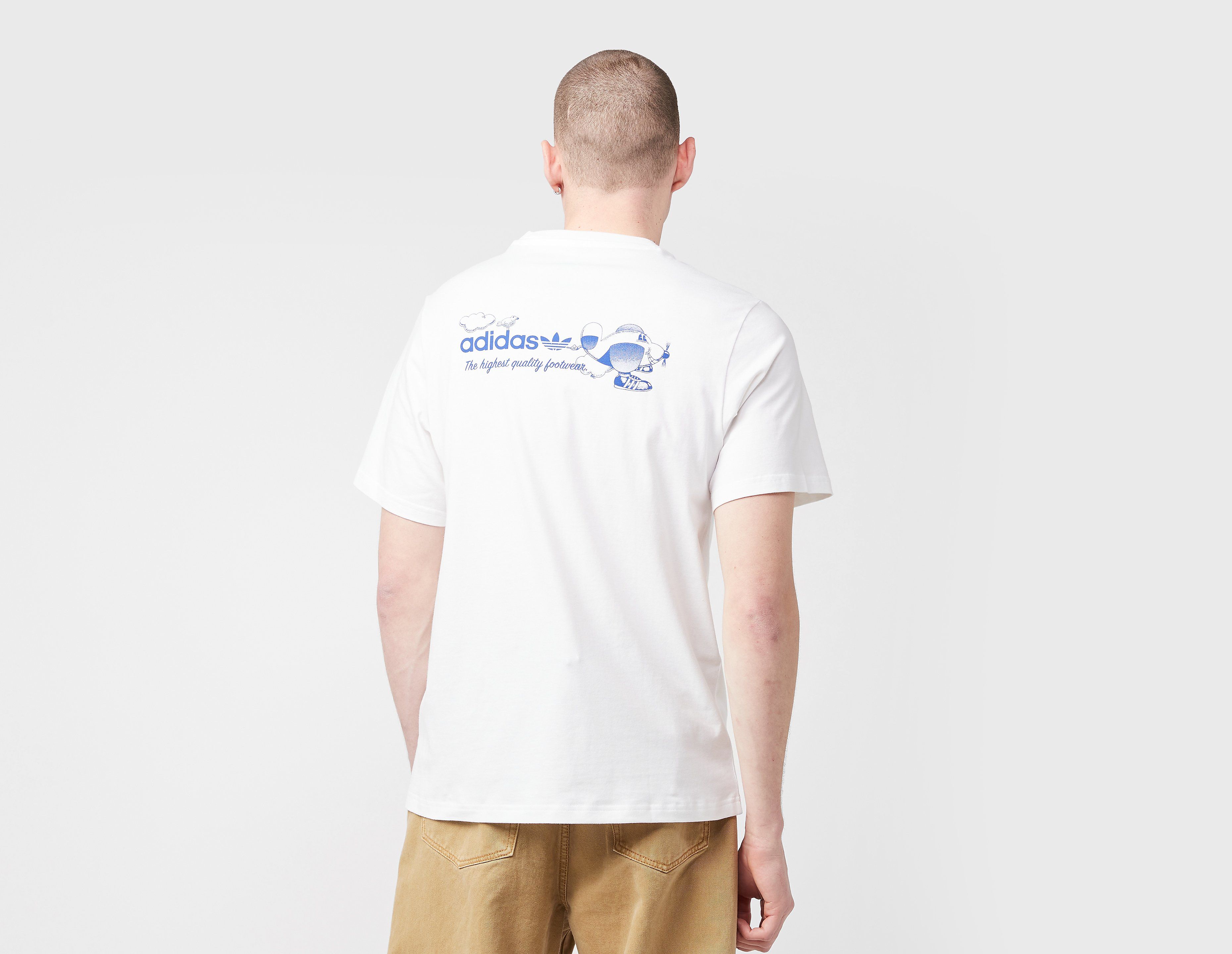 Adidas Originals Dog Plane T-Shirt, White
