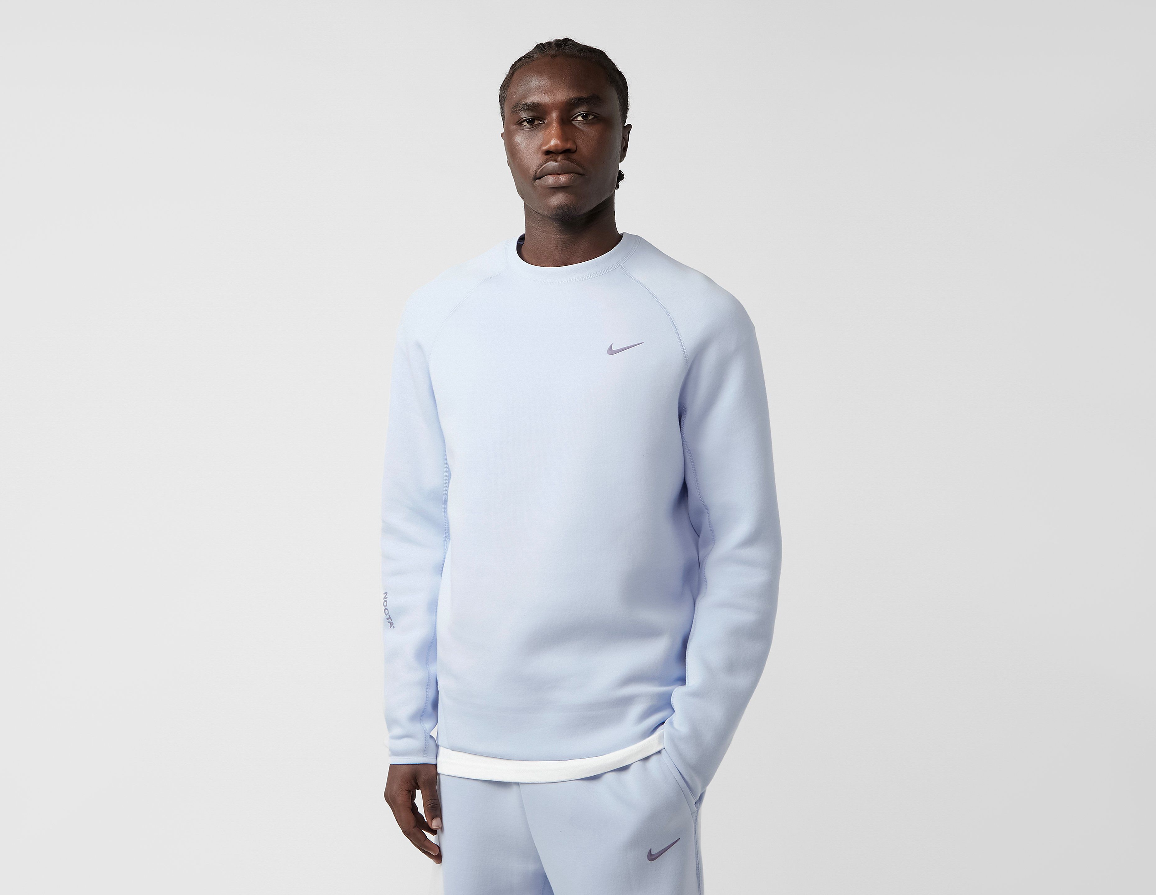 Nike x NOCTA Tech Fleece Crew Sweatshirt, Purple