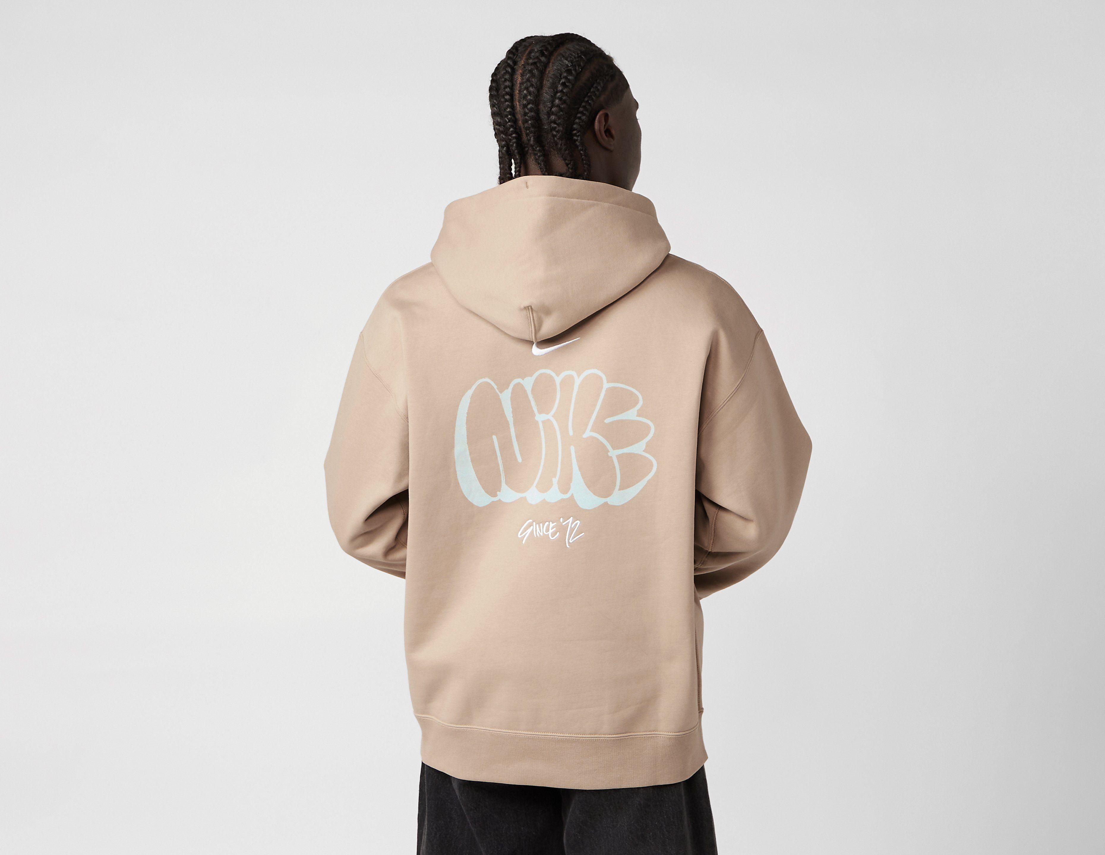 Nike Solo Swoosh Graffiti Hoodie, Brown