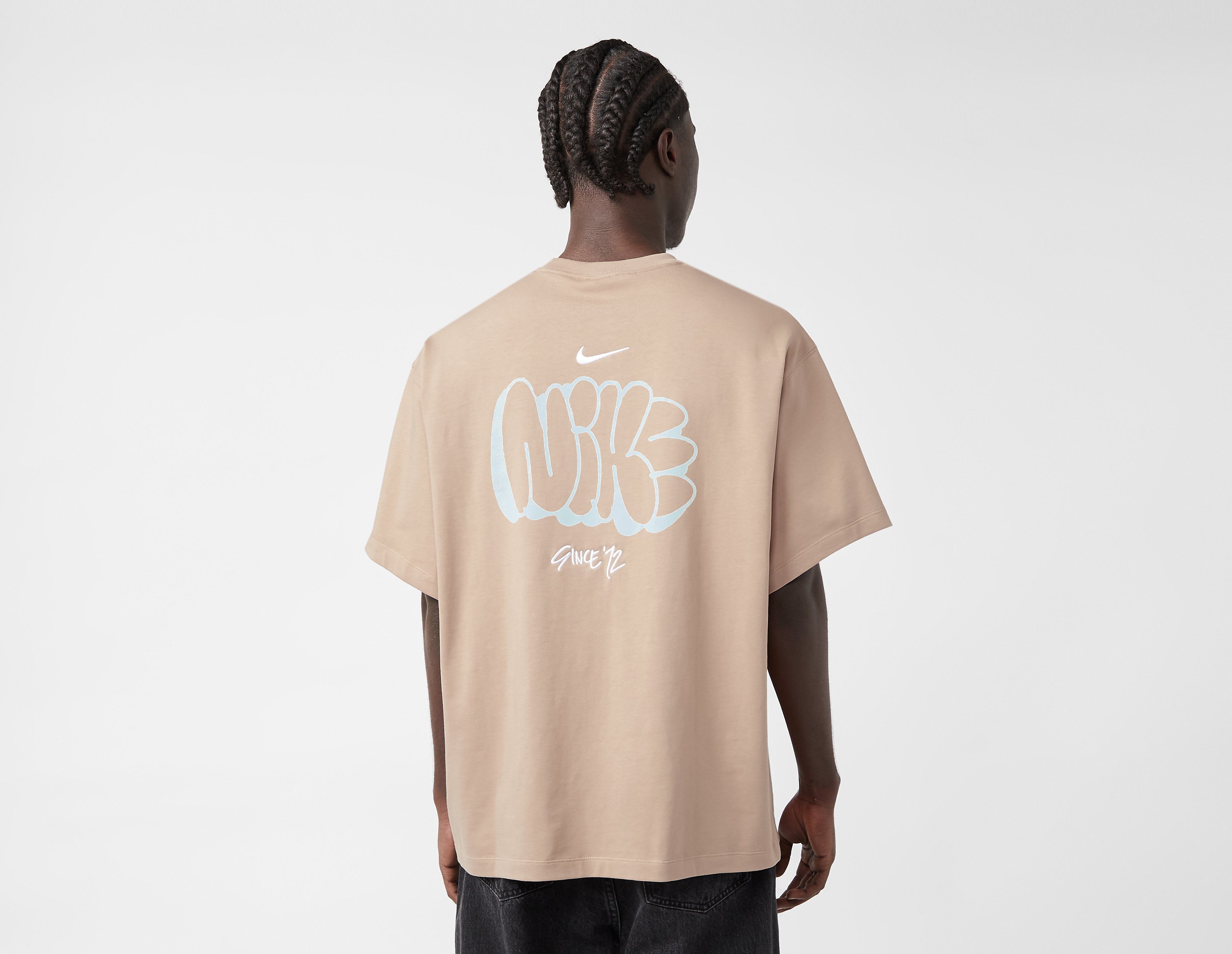 Nike Solo Swoosh Graffiti T-Shirt, Beige