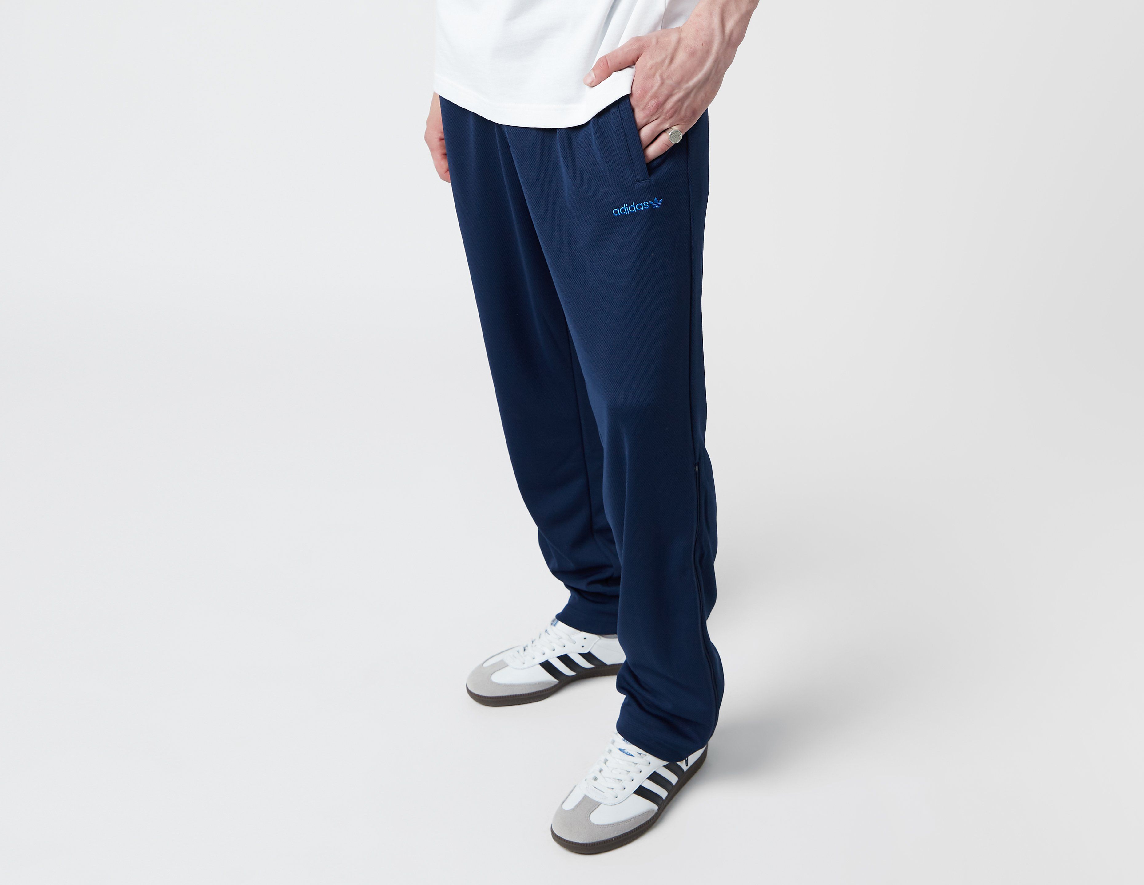 Adidas Originals Zip Flare Joggers, Navy