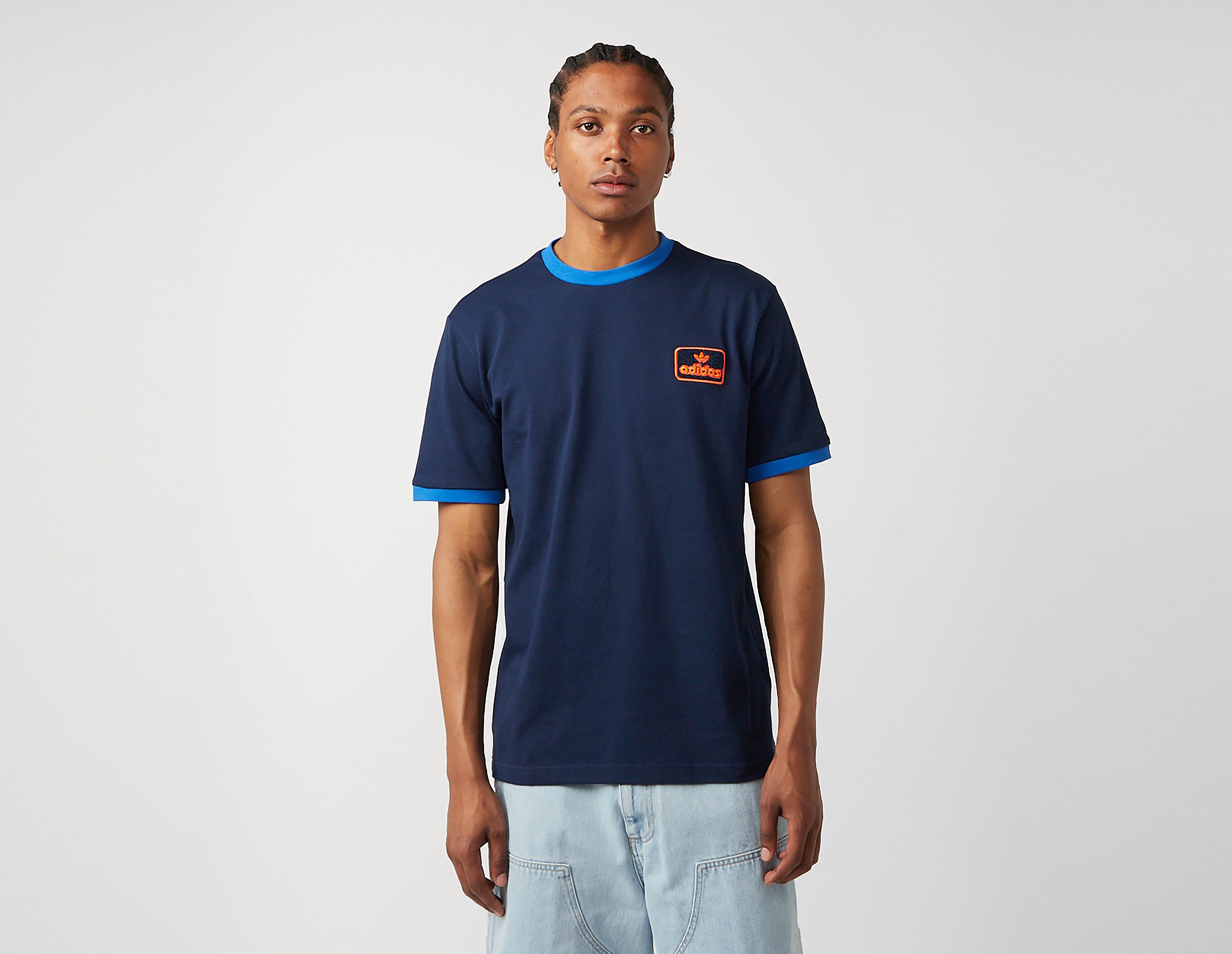 Adidas Originals Contrast T-Shirt, Navy