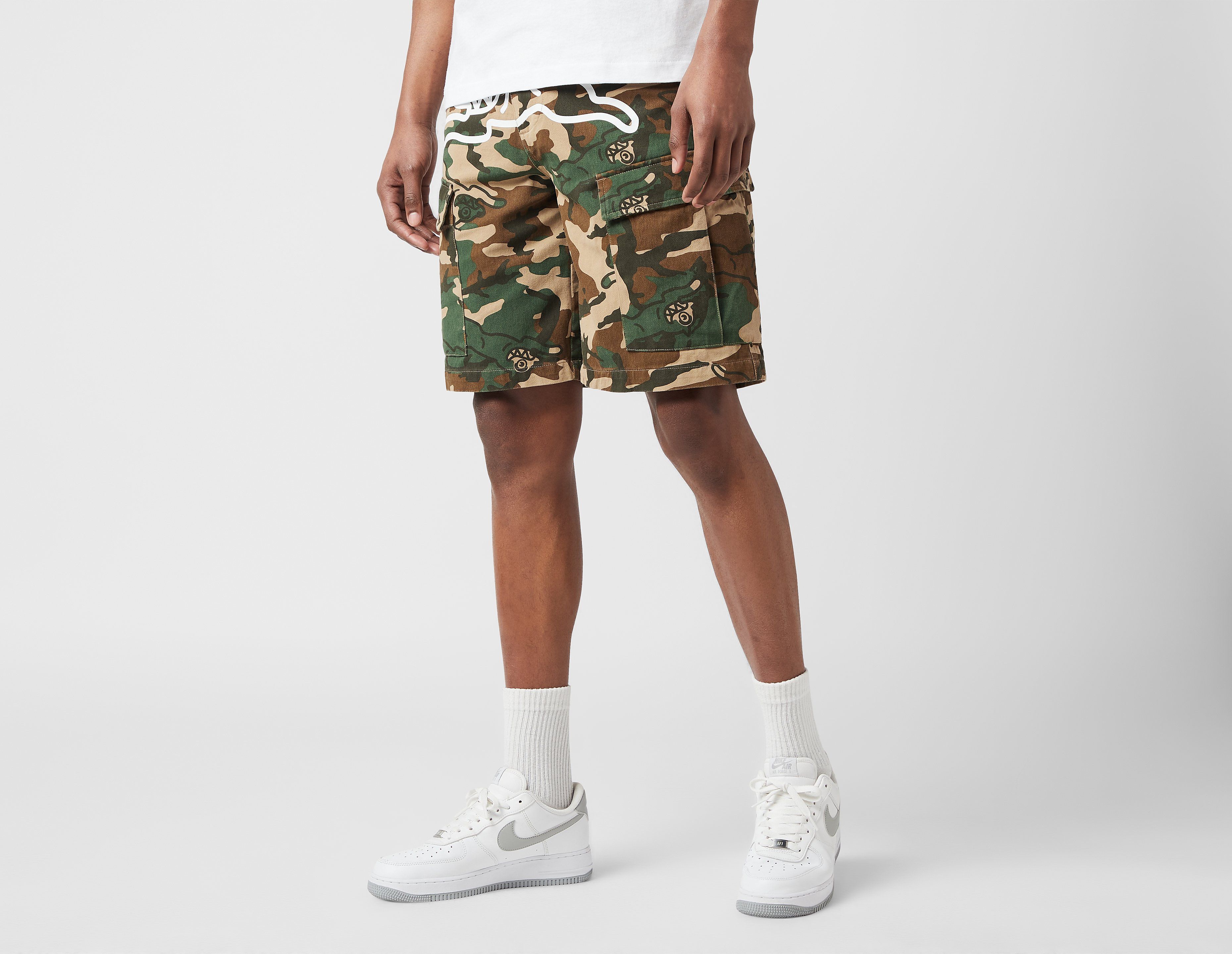 ICECREAM Running Dog Cargo Shorts