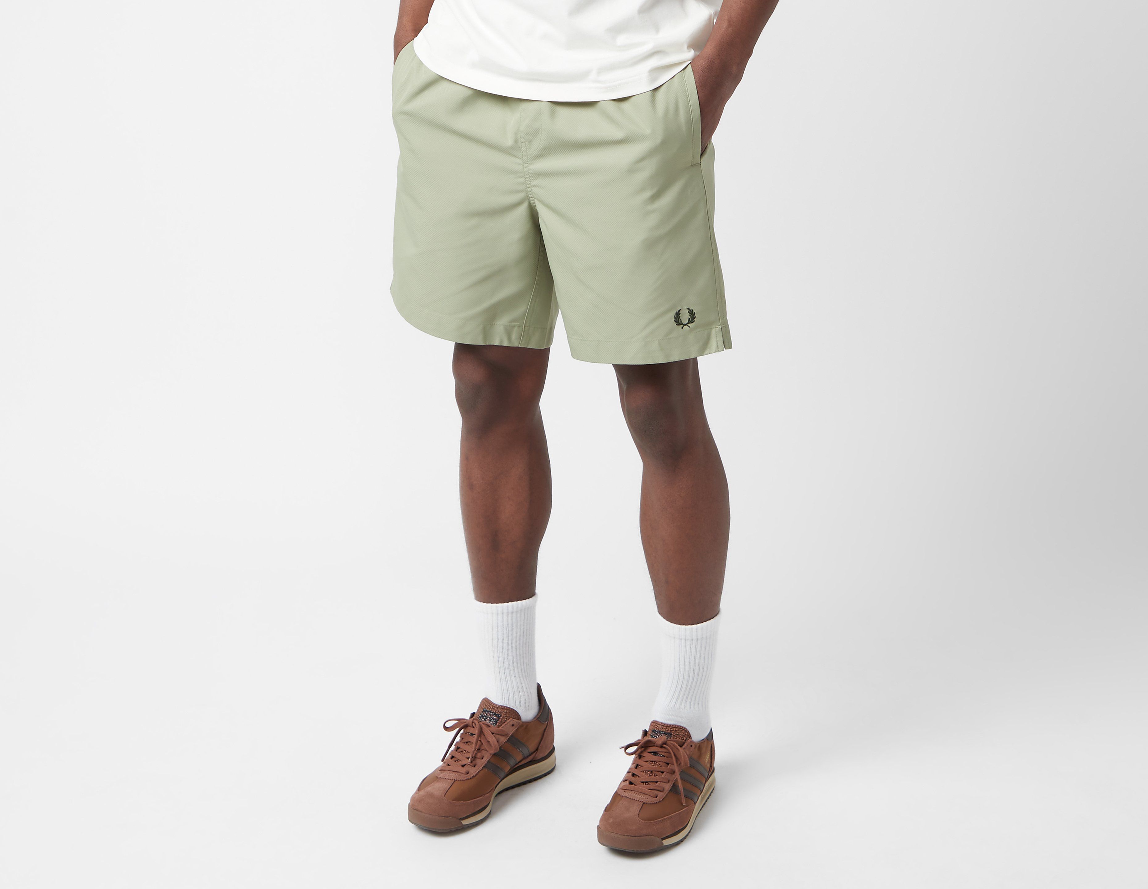 Fred Perry Classic Swim Shorts, Green