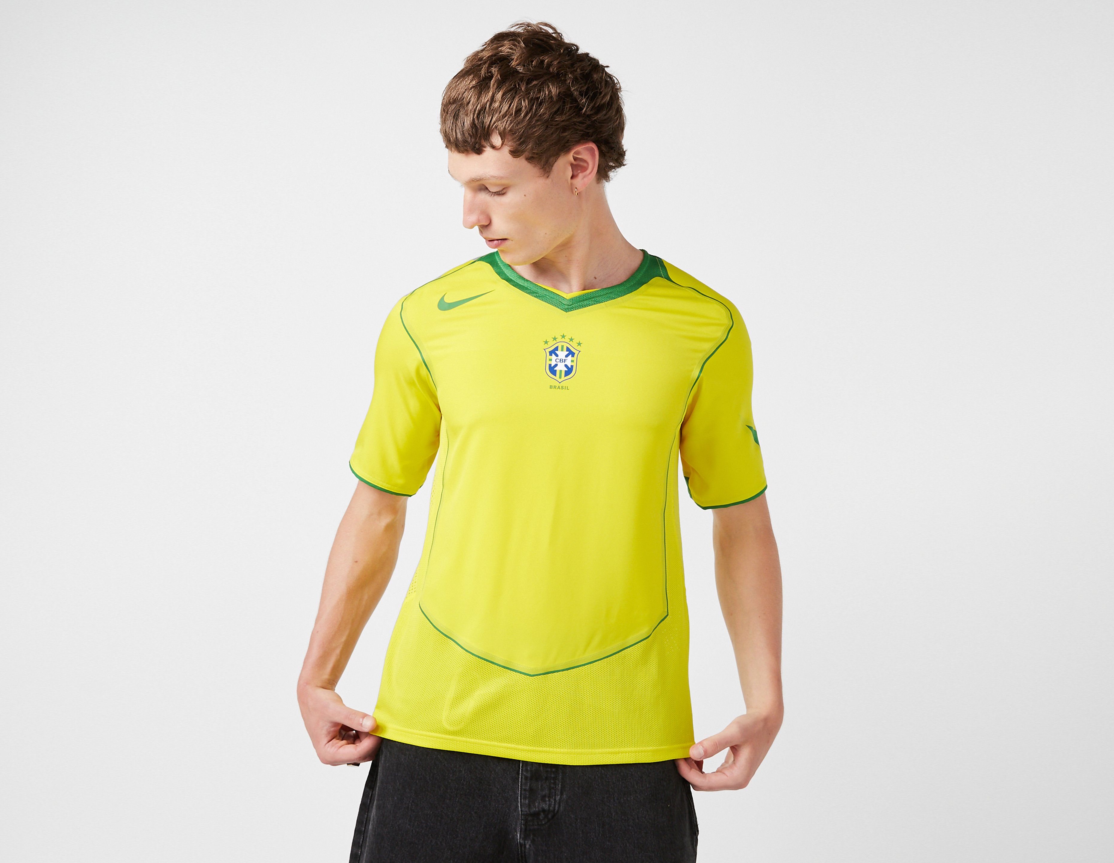 Nike Brazil 2004 Total 90 Reissue Jersey, Yellow