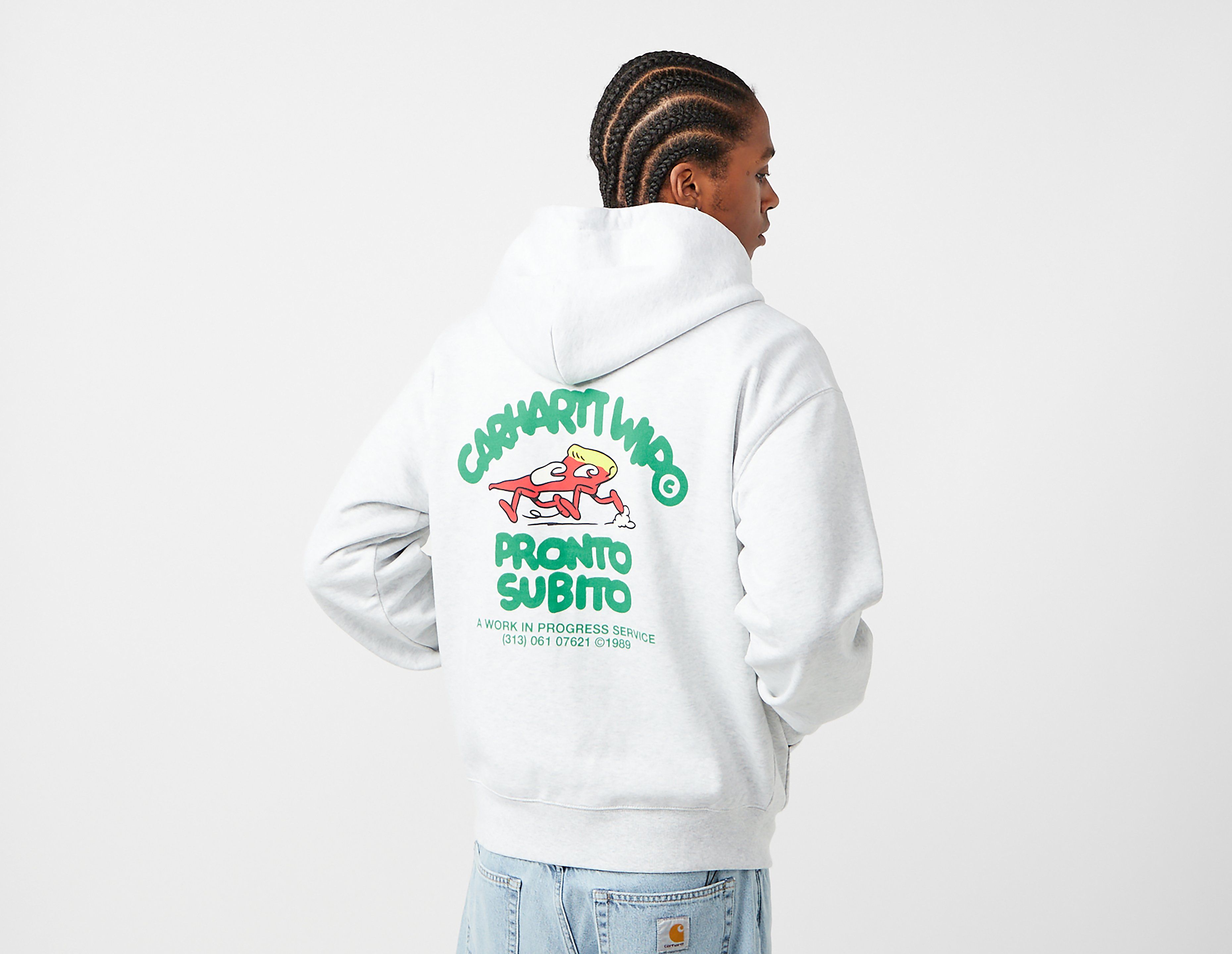 Carhartt WIP Pronto Zip Hoodie, Grey