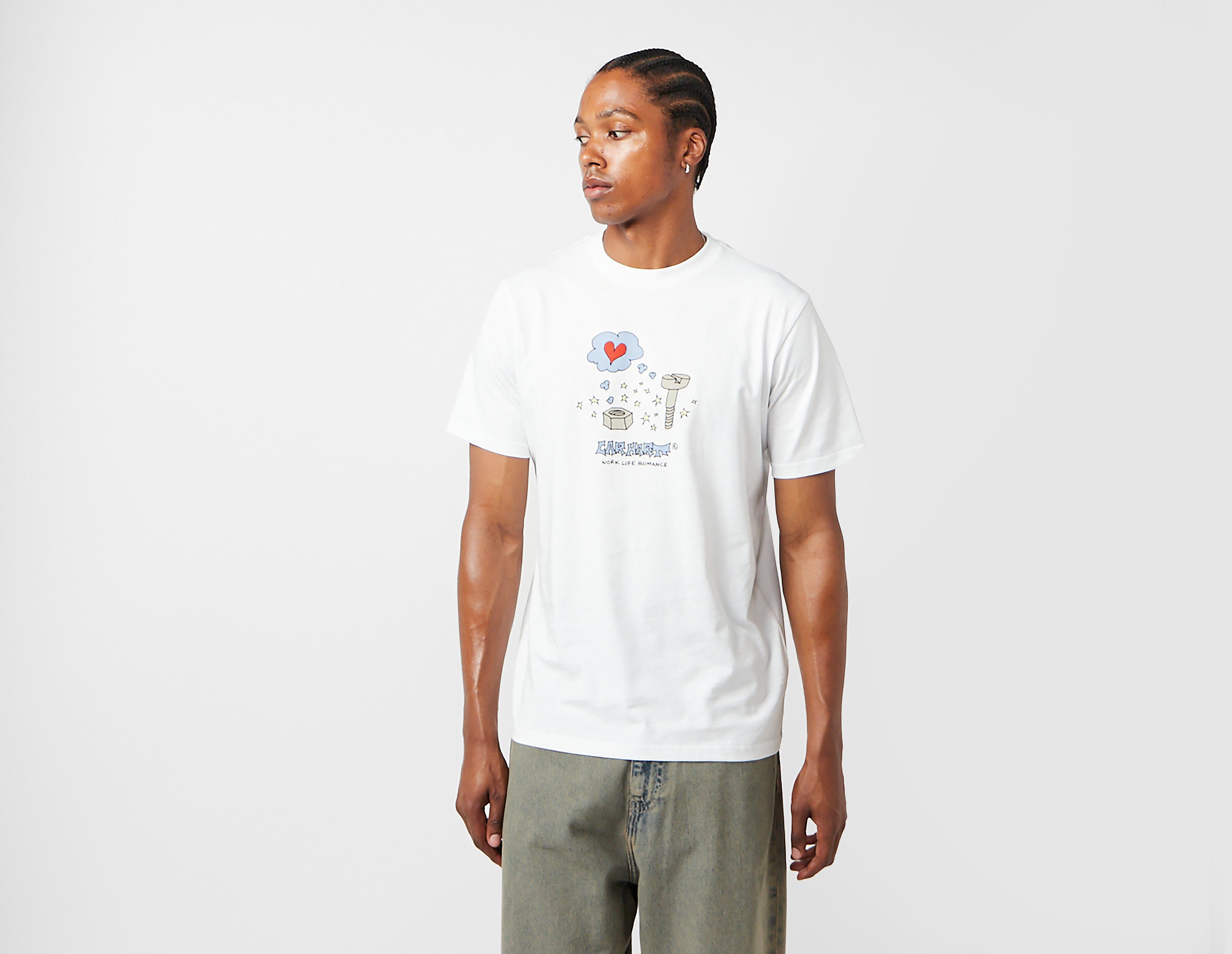 Carhartt WIP Work Life Romance T-Shirt, White