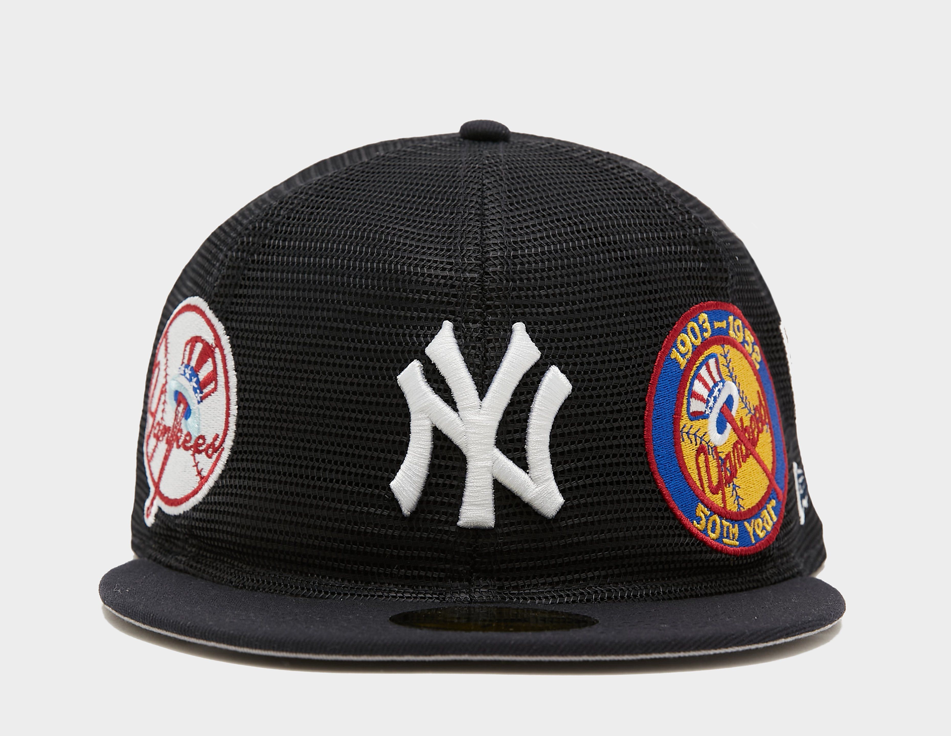 New era NY Yankees Badge 59FIFTY Mesh Cap, Navy