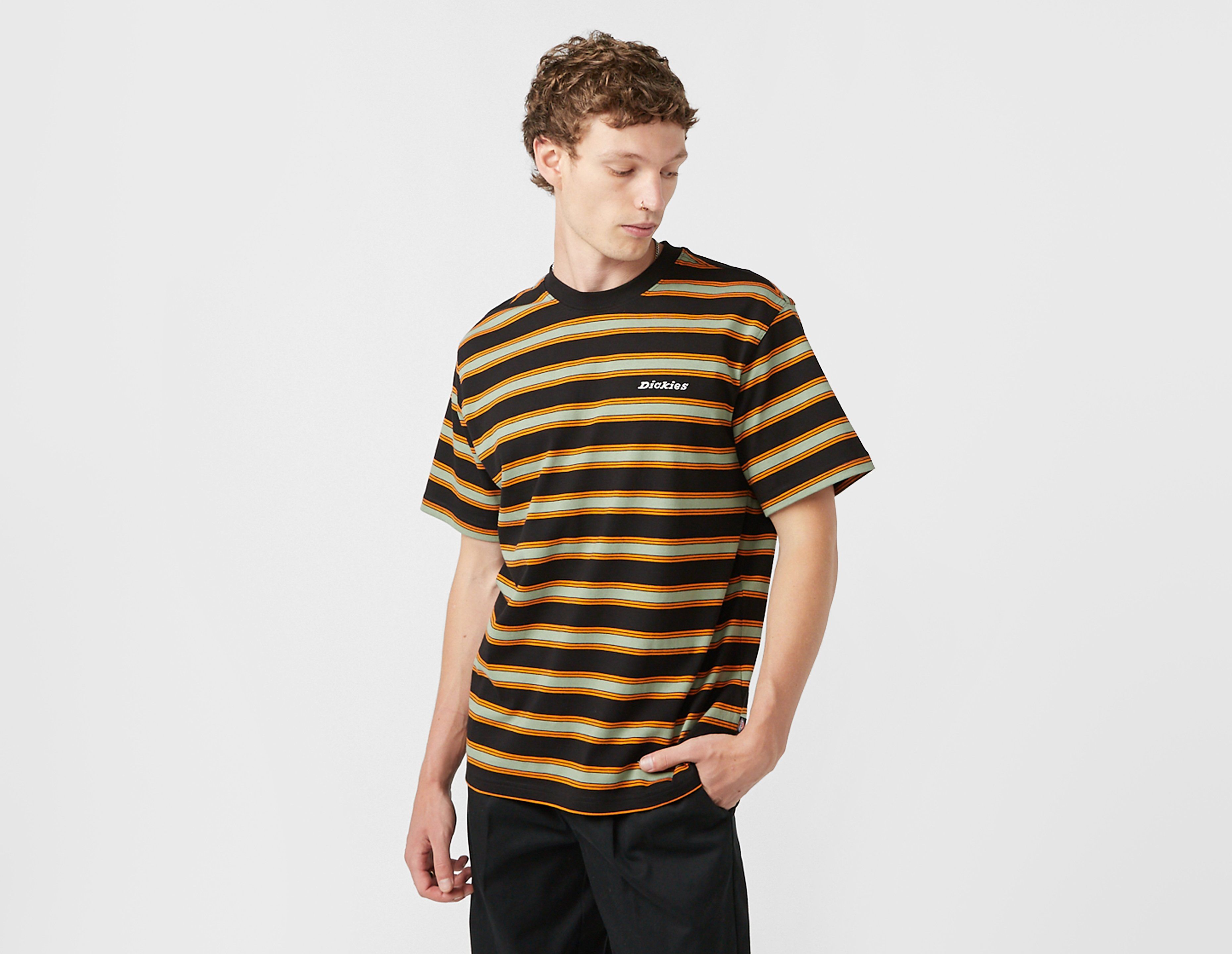 Dickies York Stripe T-Shirt, Black