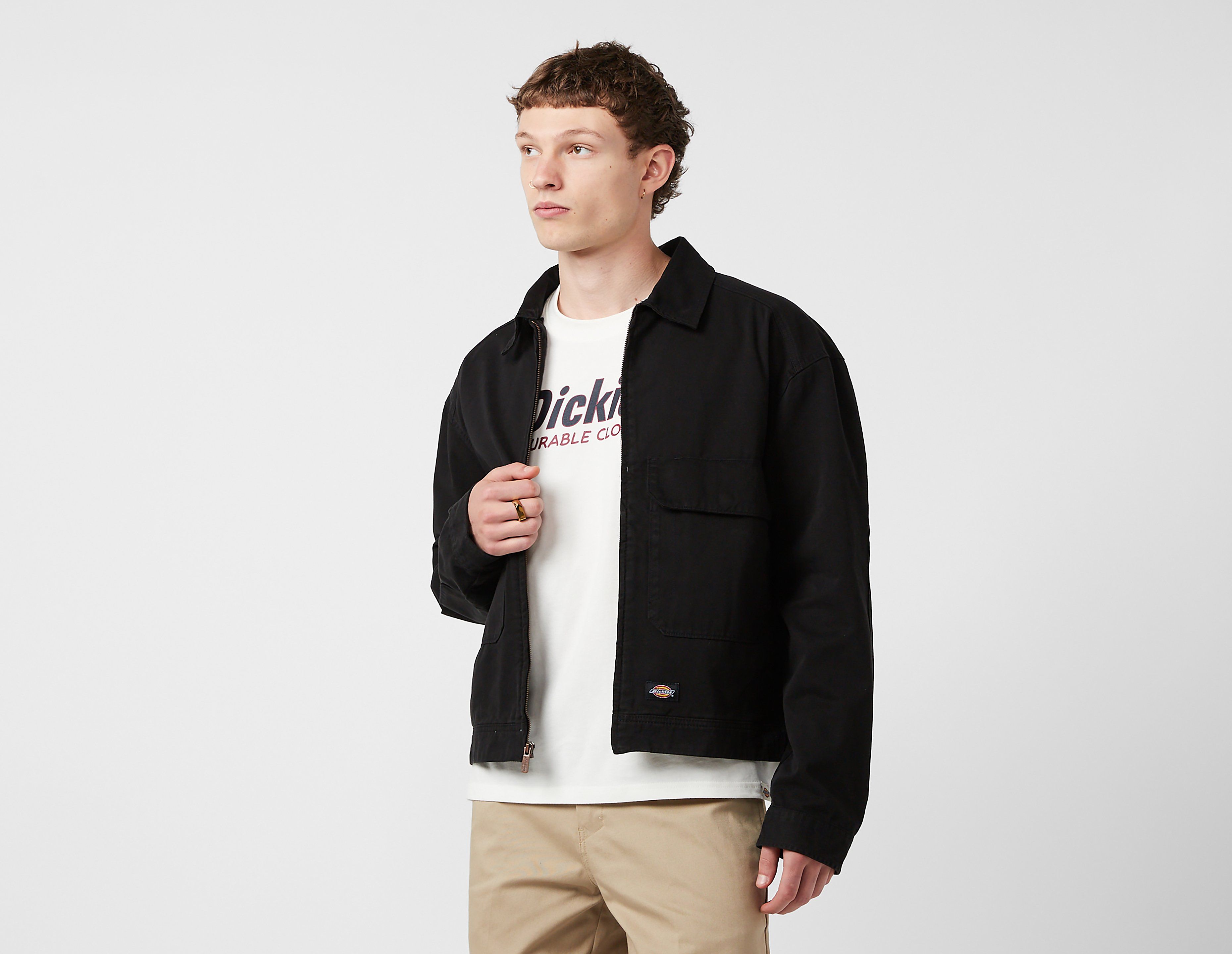 Dickies Fort Smith Trucker Jacket, Black