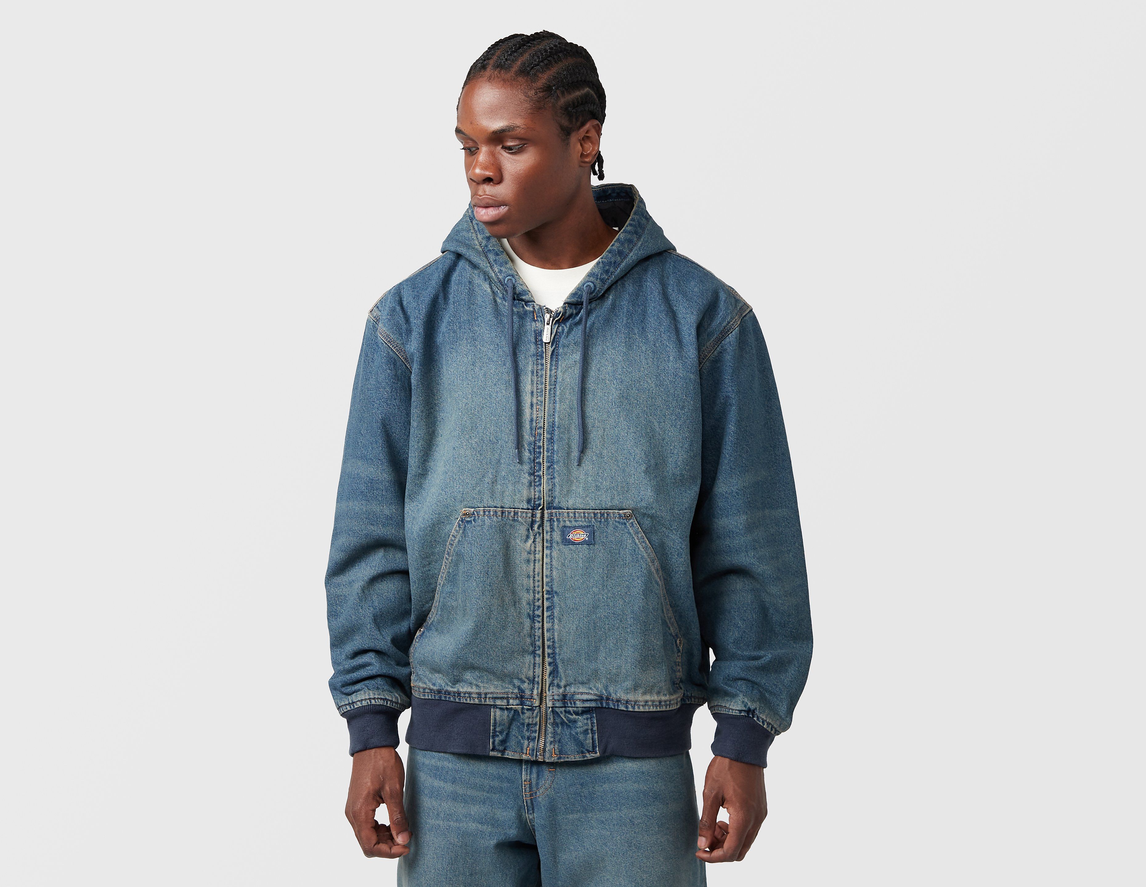 Dickies Hilham Hooded Jacket, azul