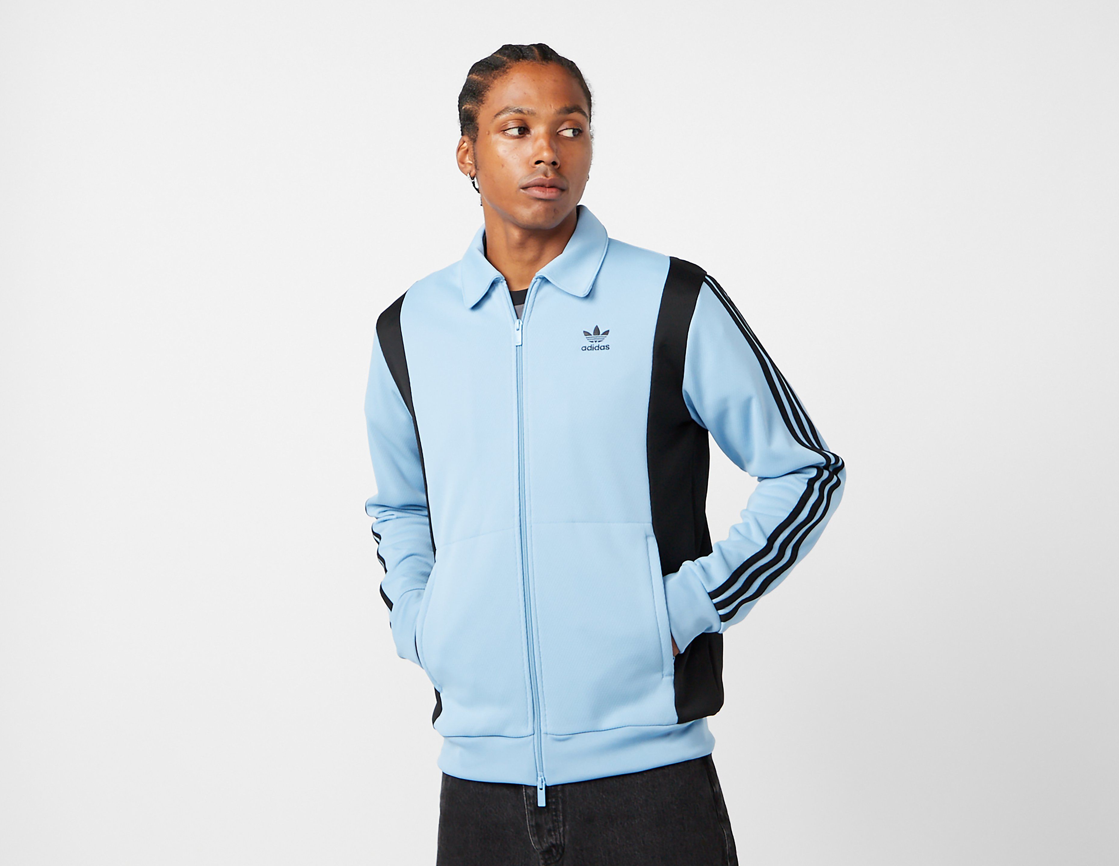 Adidas Originals Adicolor Panel Track Top, Blue