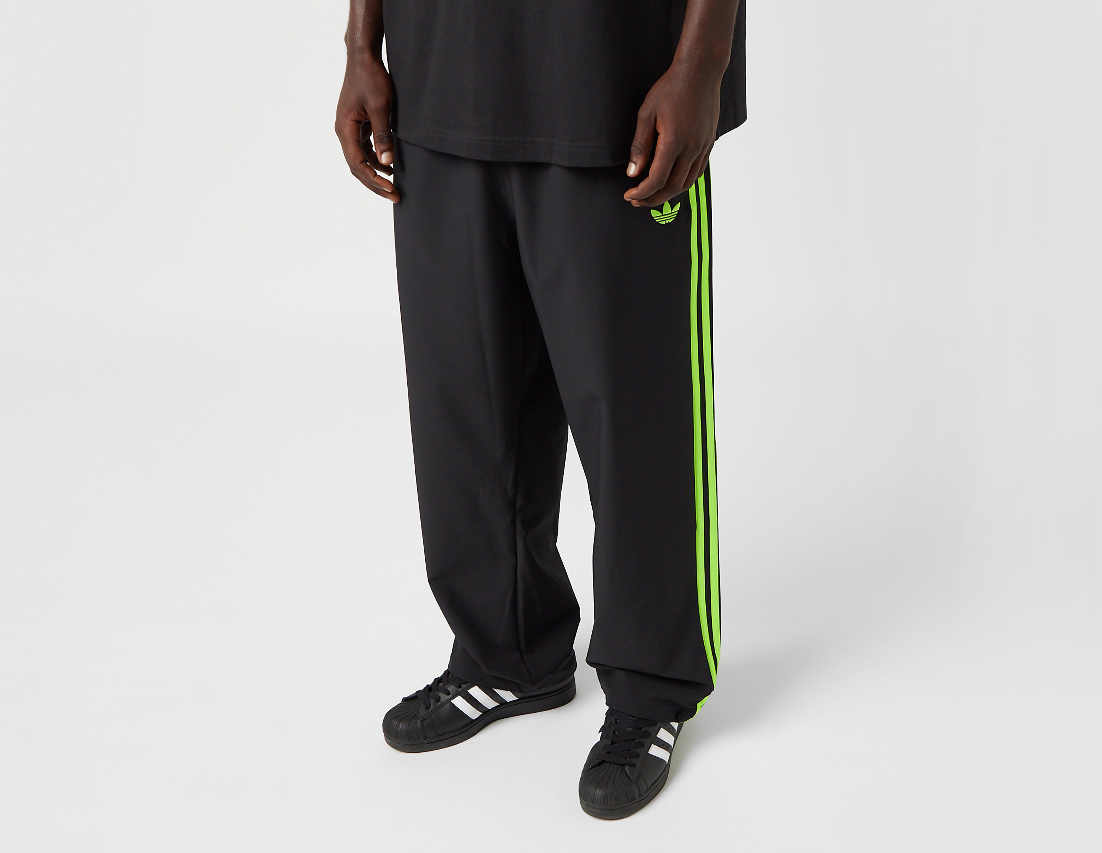Adidas Originals Adicolor Woven Drill Track Pants, Black