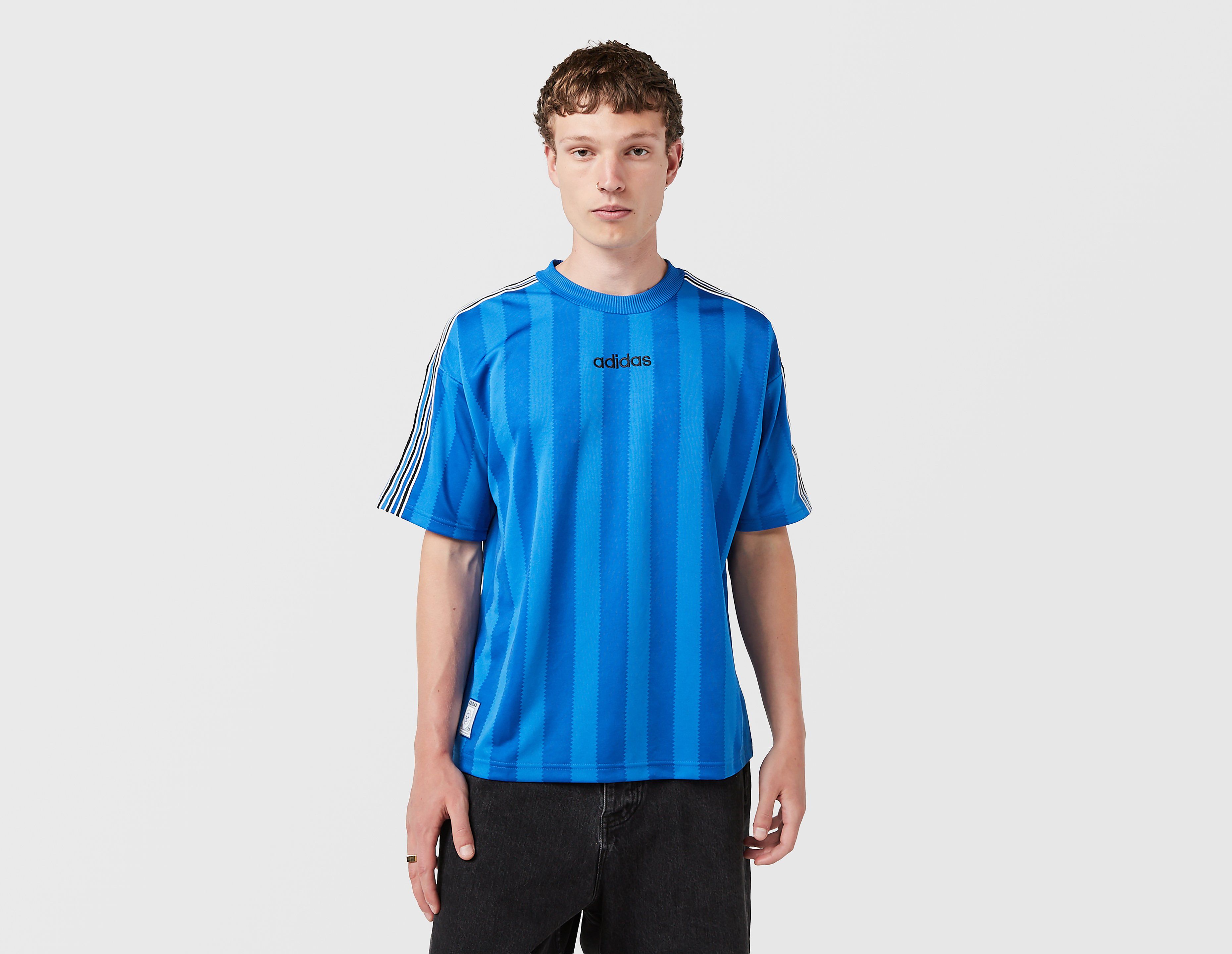 Adidas Originals 90s Stripe Jersey, Blue