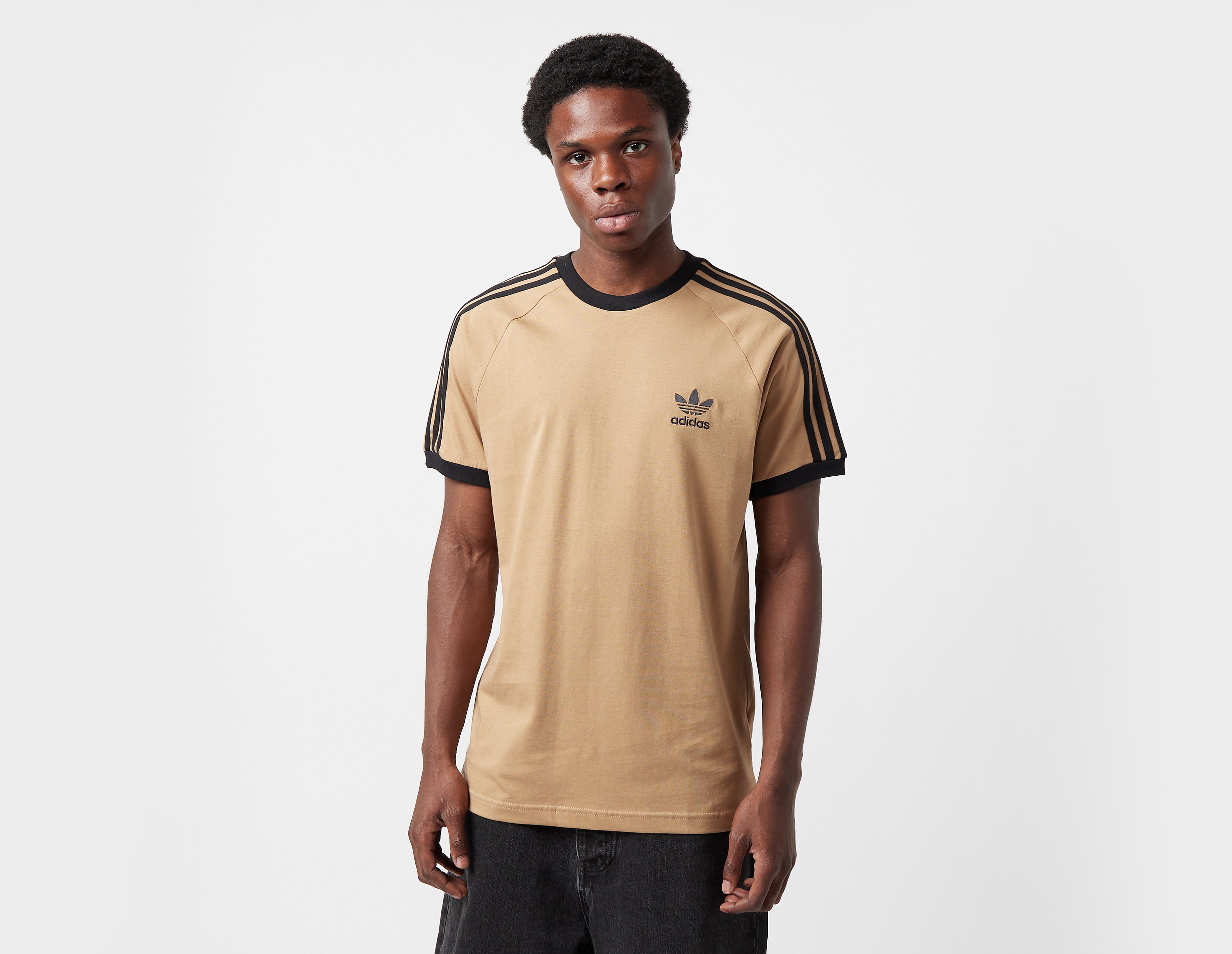 Adidas Originals Adicolor Classics 3-Stripes T-Shirt, Brown