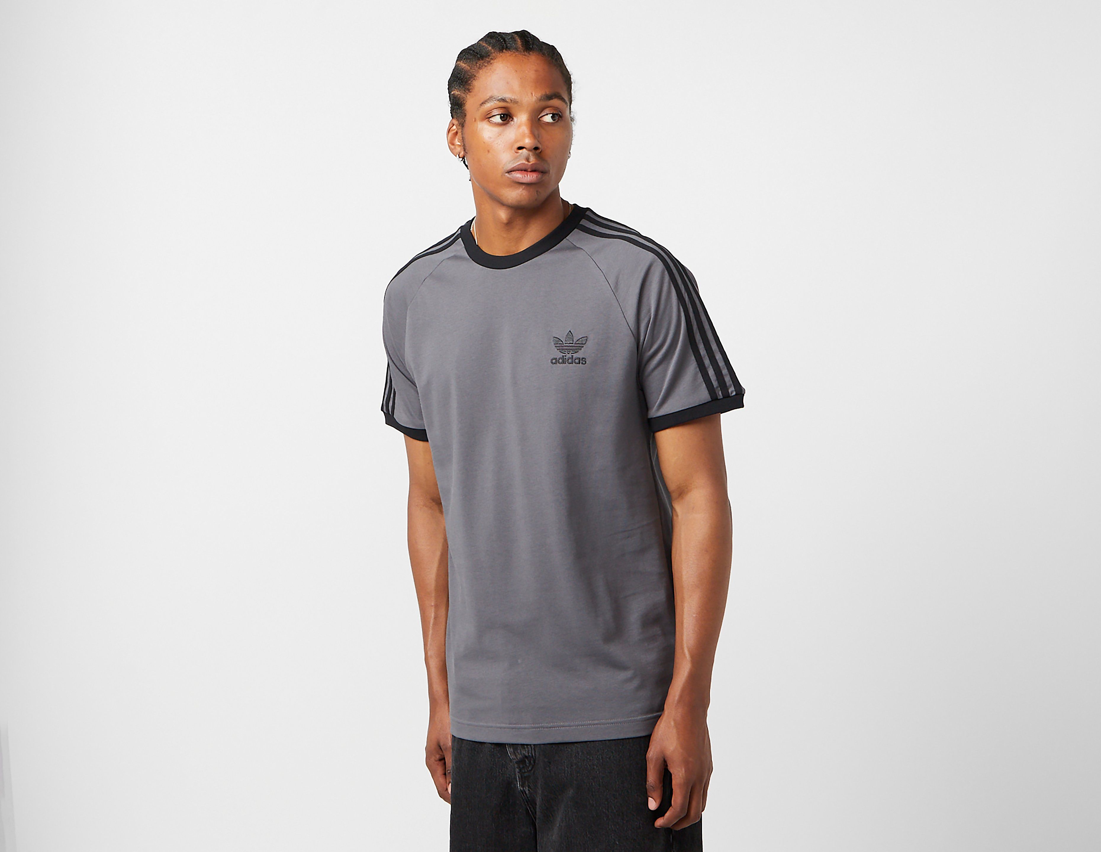 Adidas Originals Adicolor Classics 3-Stripes T-Shirt, Grey
