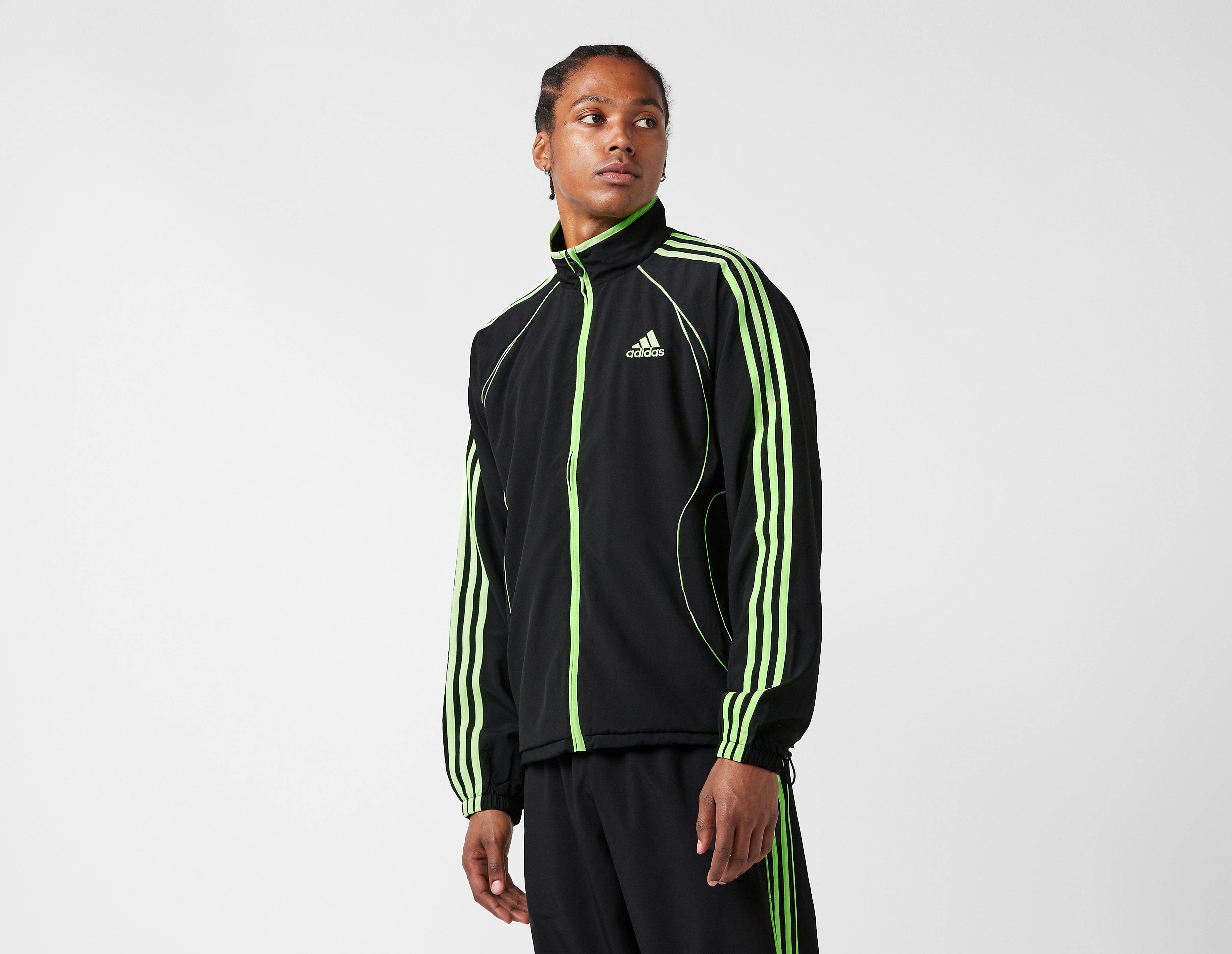 Adidas Originals Teamgeist Adicolor Track Top, Black