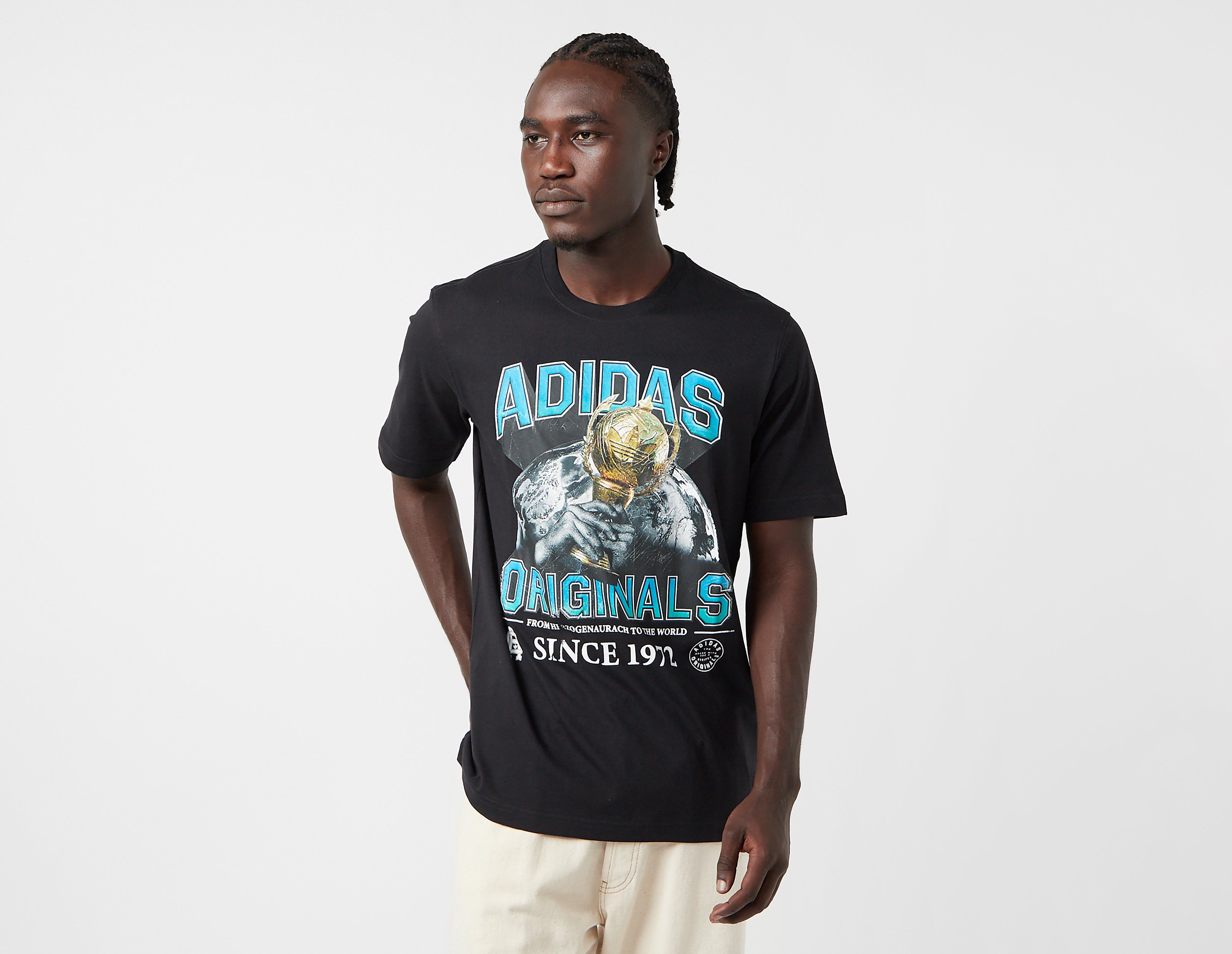 Adidas Originals Trefoil Series Regular T-Shirt, Black