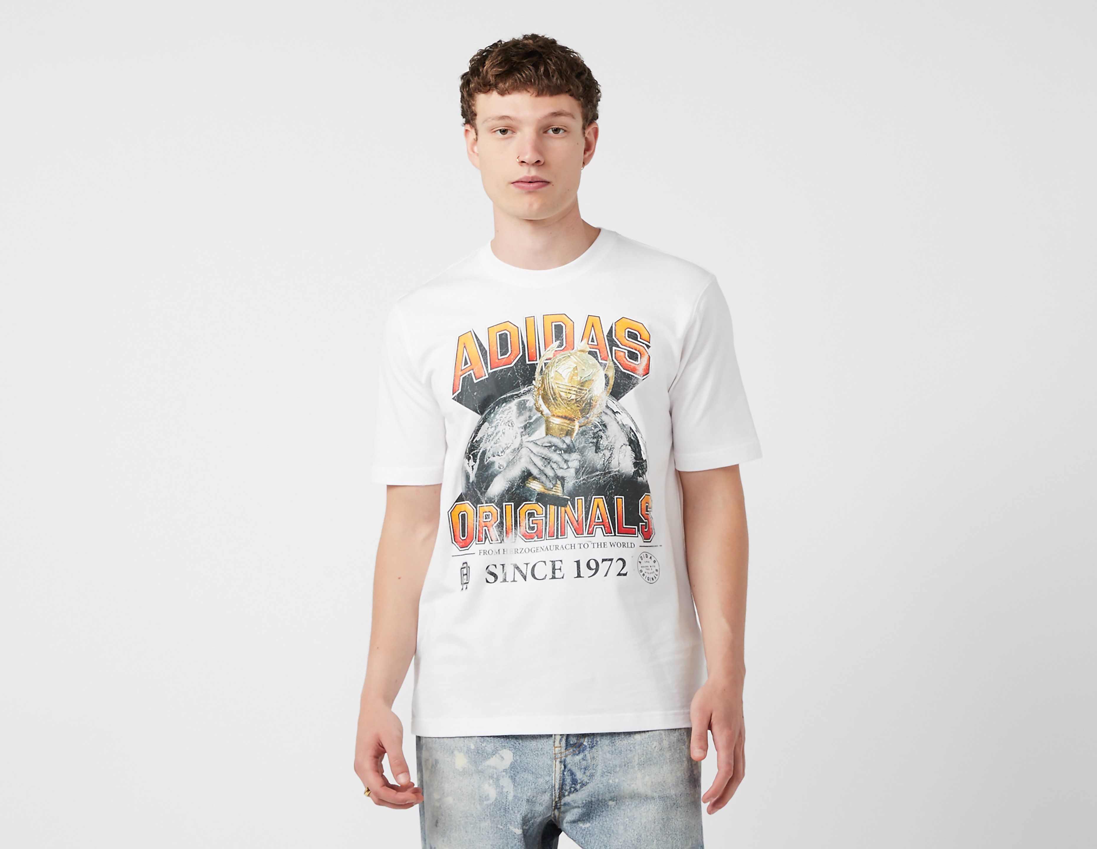 Adidas Originals Trefoil Series Regular T-Shirt, White