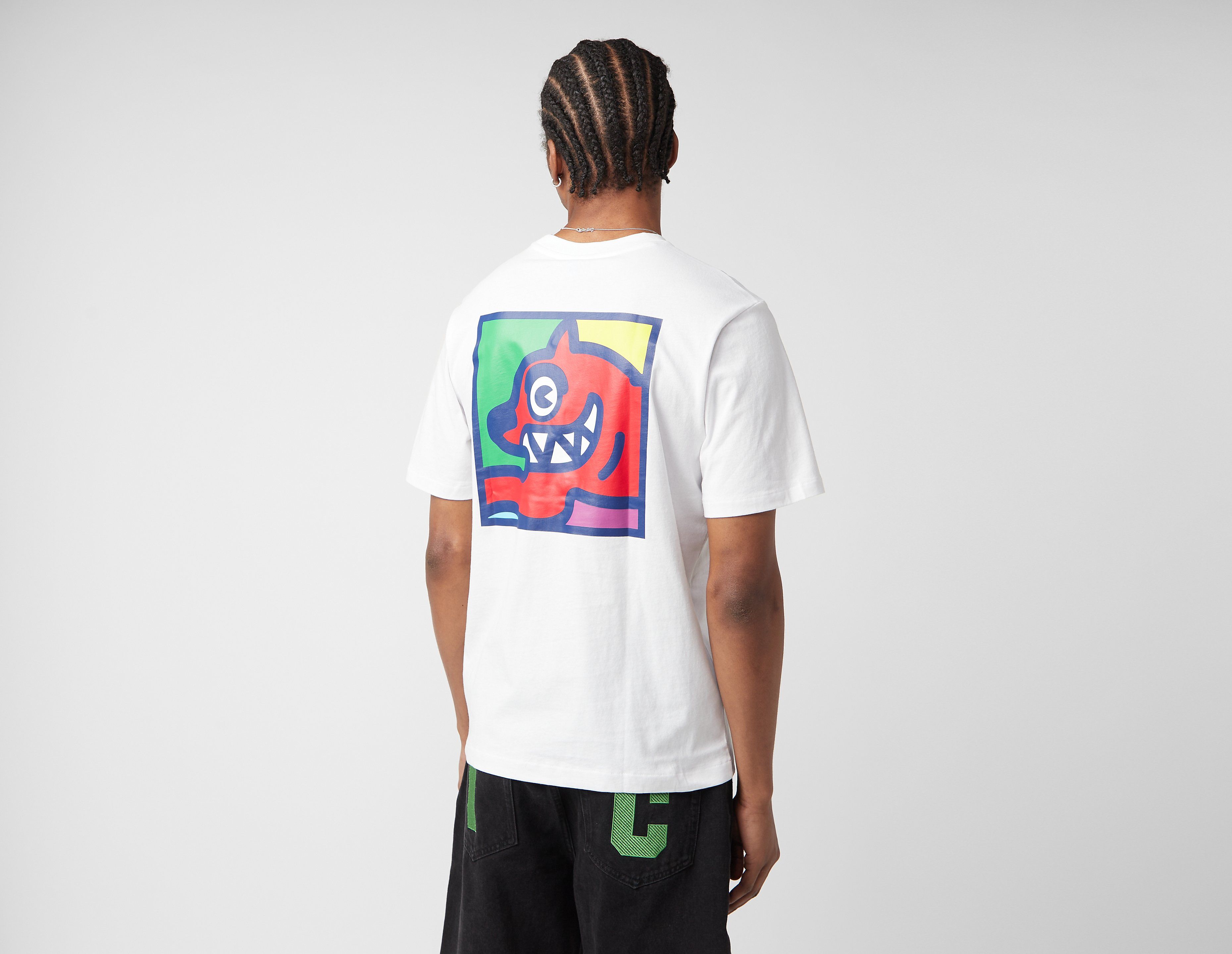 ICECREAM Pop Art Running Dog T-Shirt, White