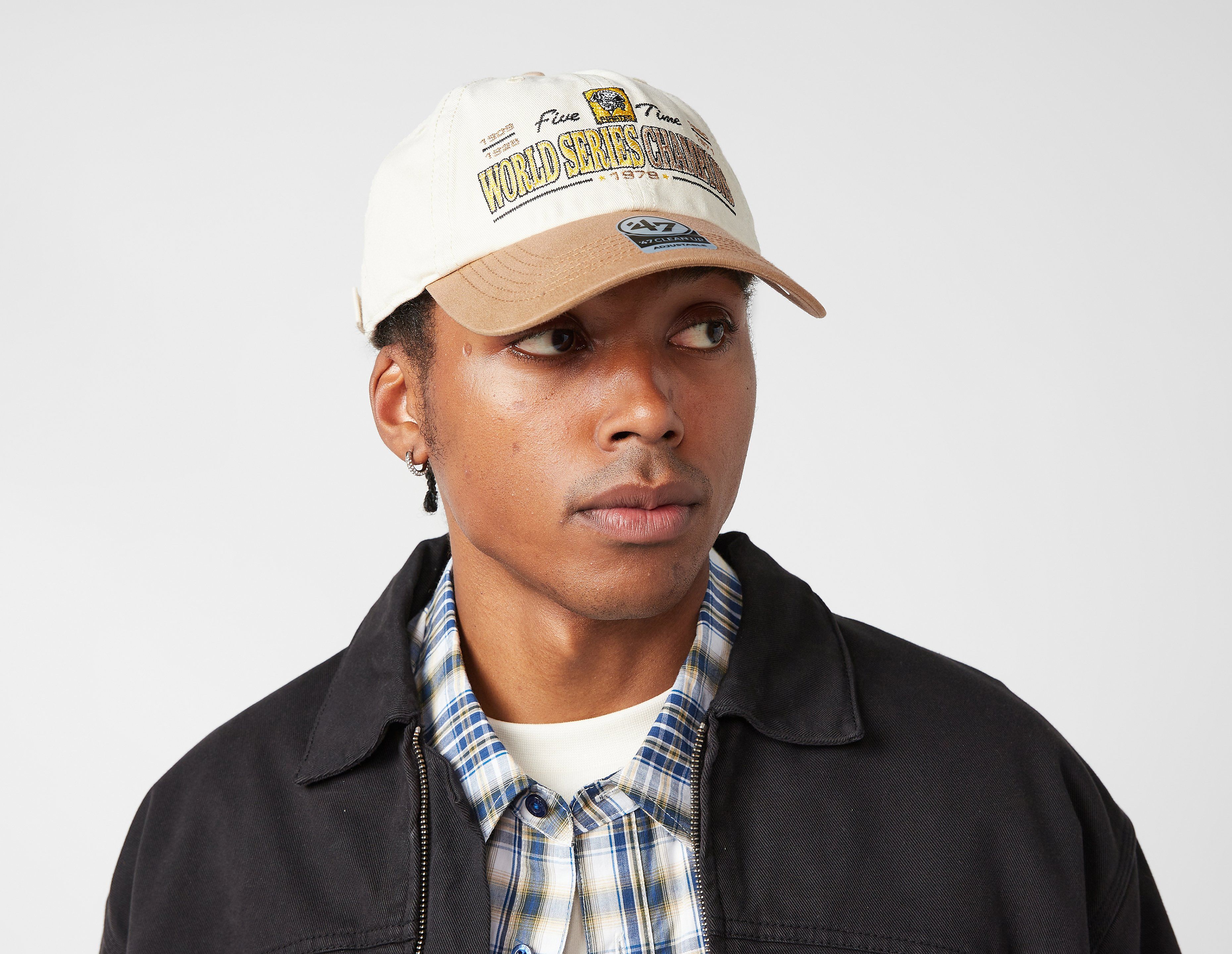 47 Brand Pittsburgh Pirates Champions Clean Up Cap, Ecru Tint