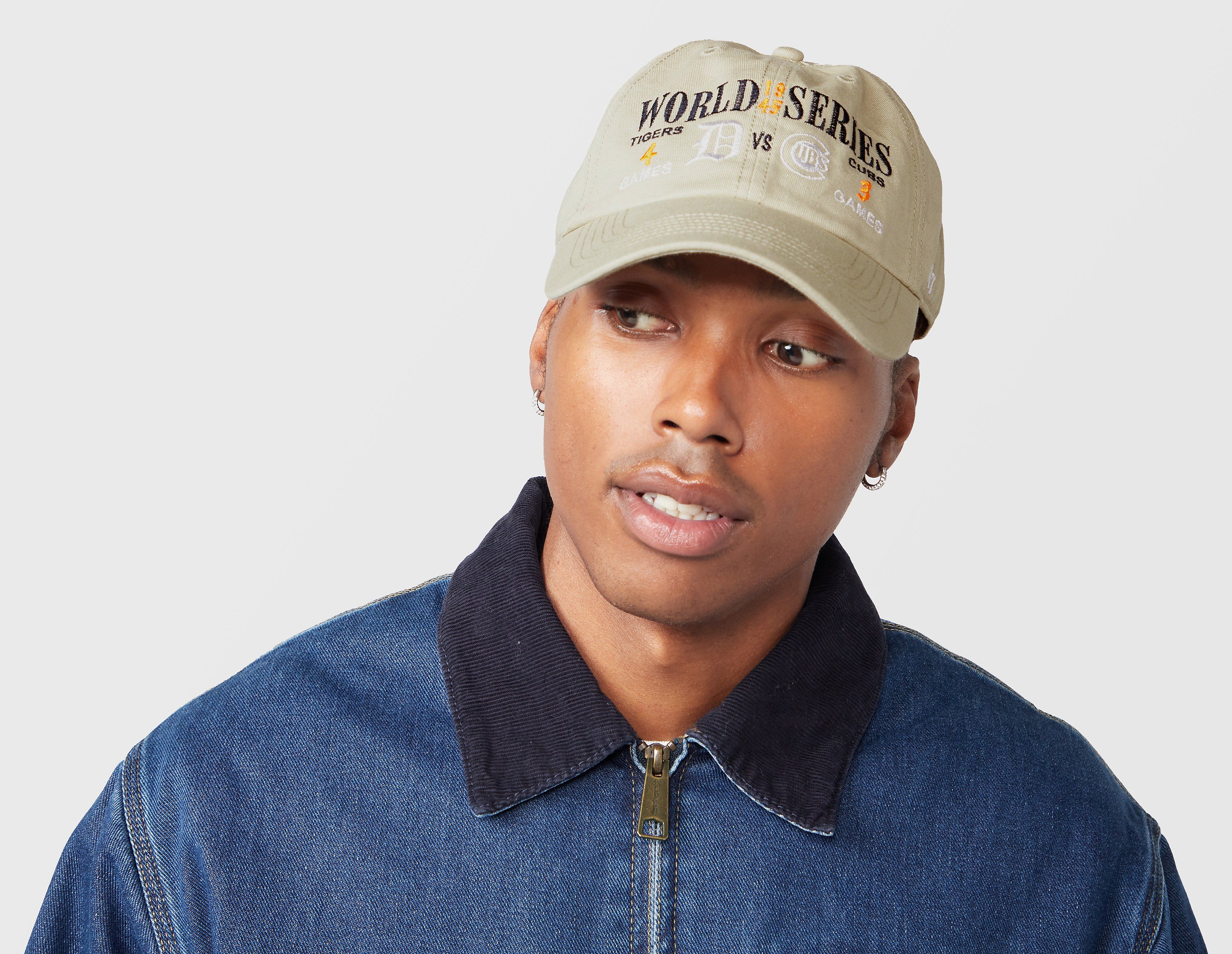 47 Brand Chicago Cubs Curse of The Billy Goat Clean Up Cap, Ecru Tint