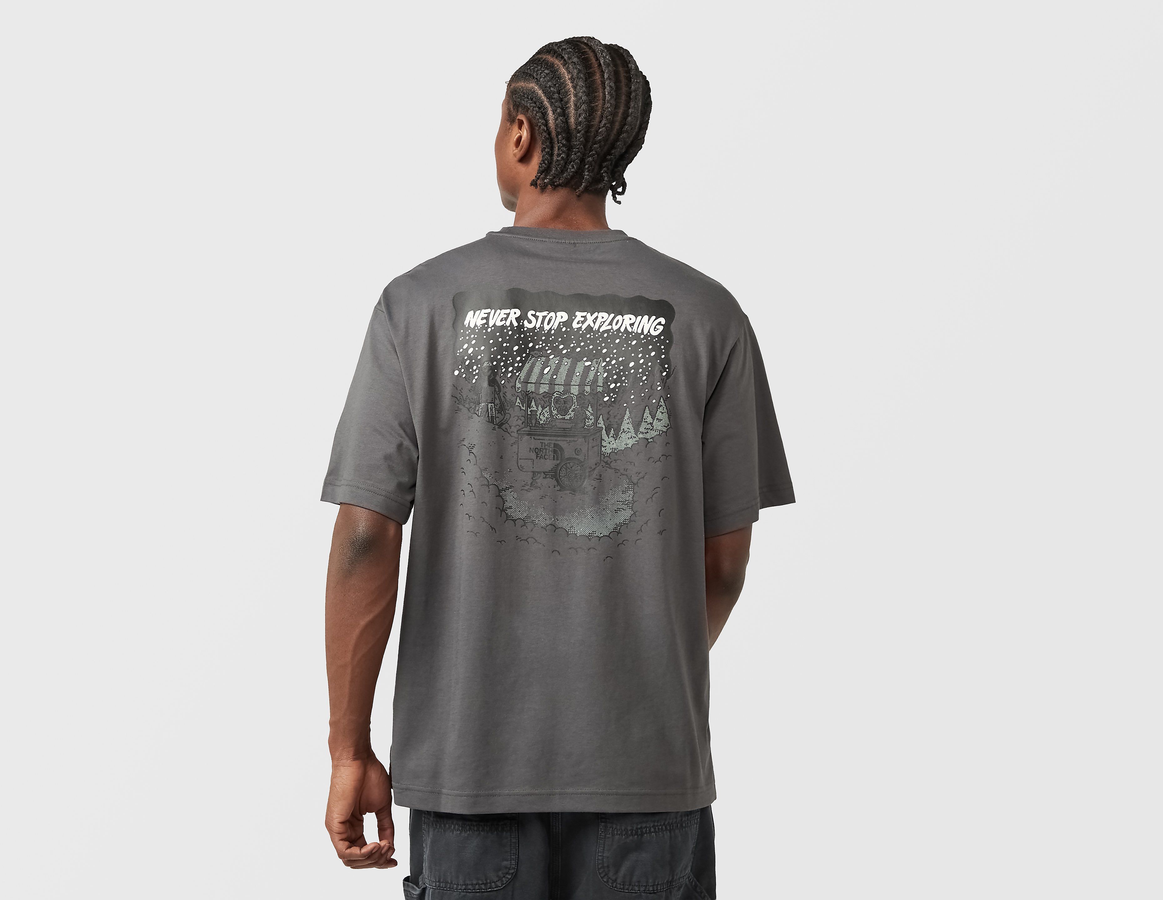 The North Face Powder Days T-Shirt, gris