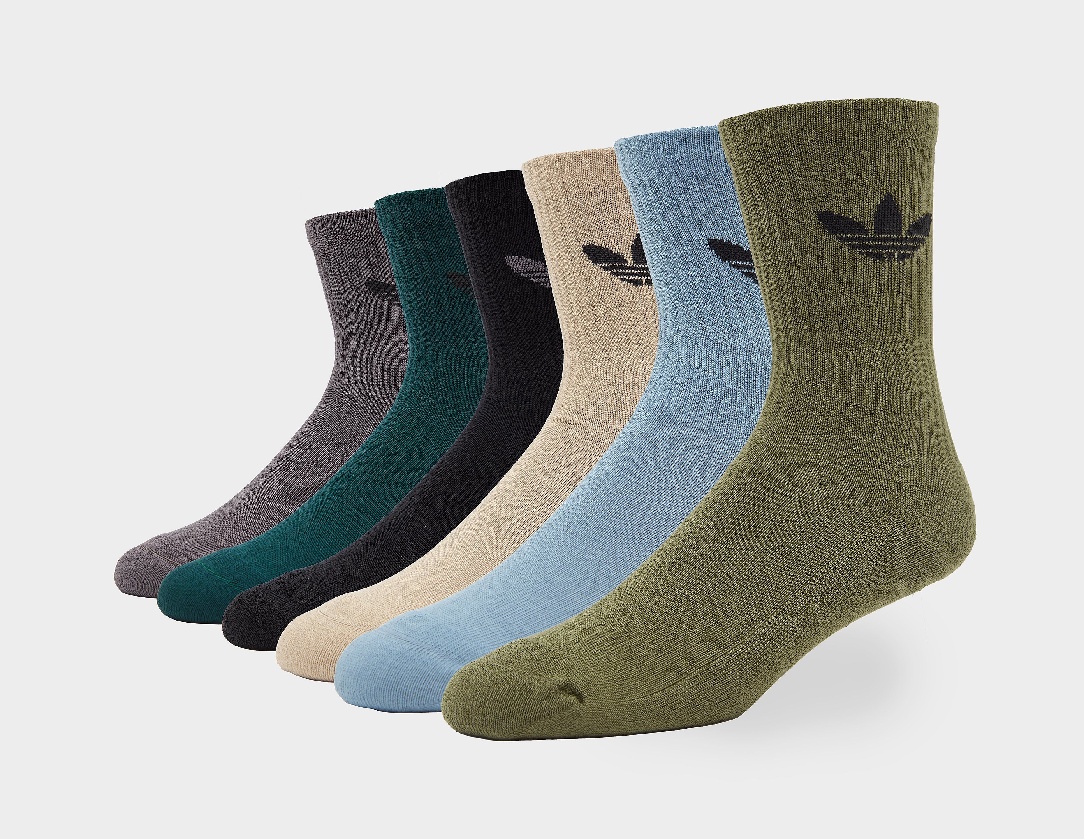 adidas Originals 6-Pack Trefoil Cushion Crew Socks
