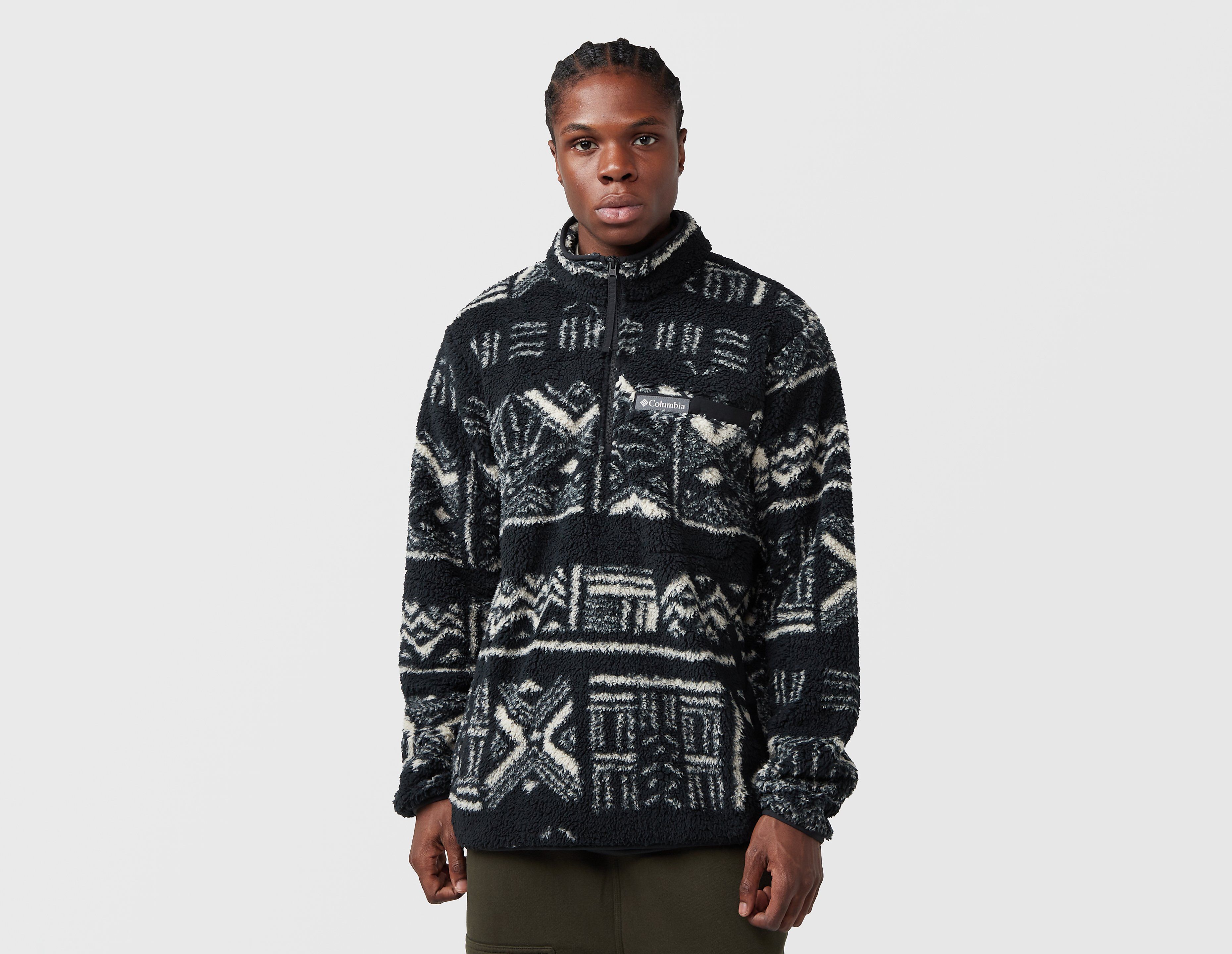 Columbia Rugged Ridge 1/2 Zip Fleece, zwart