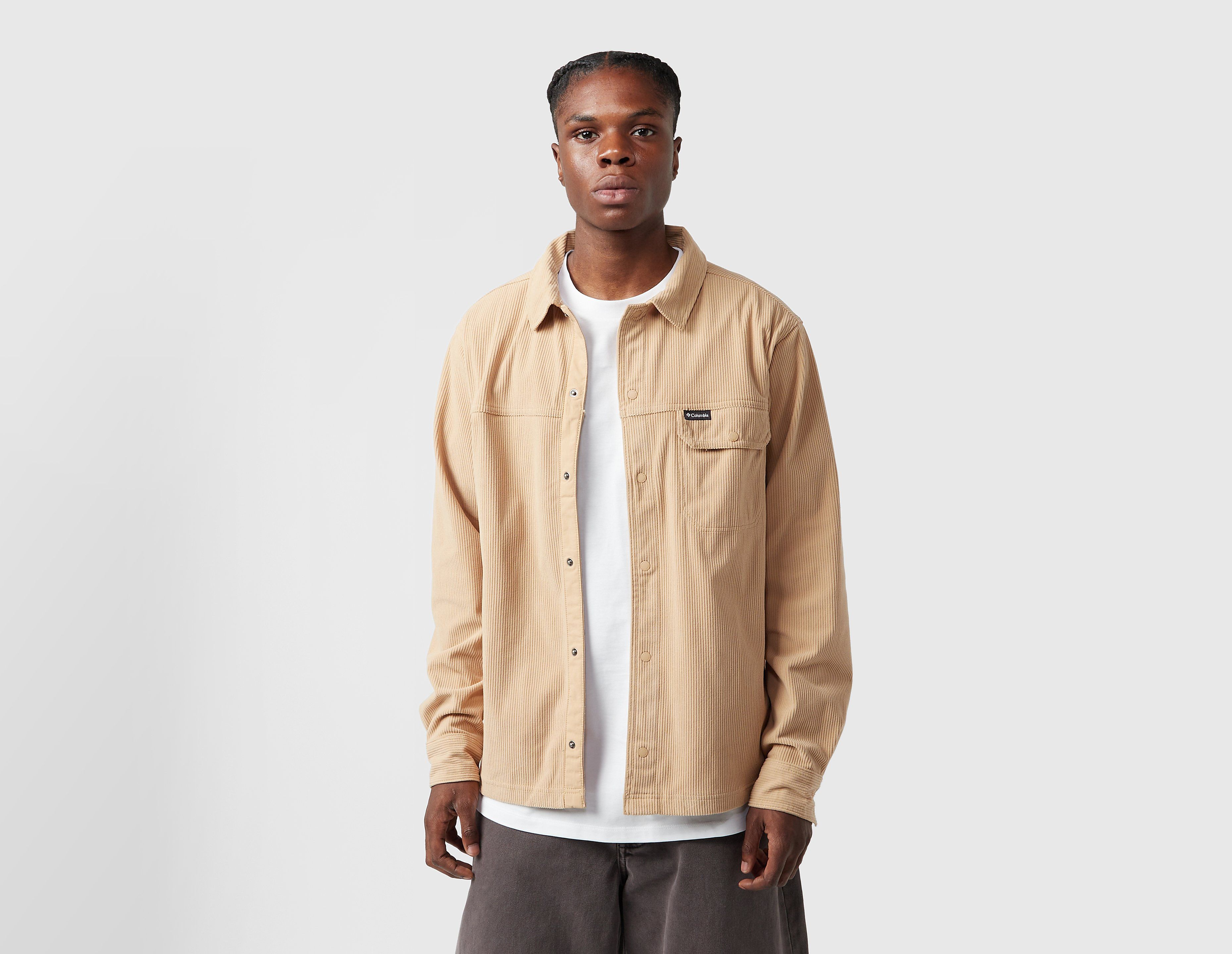 Columbia Flare Gun Corduroy Shirt, Ecru Tint