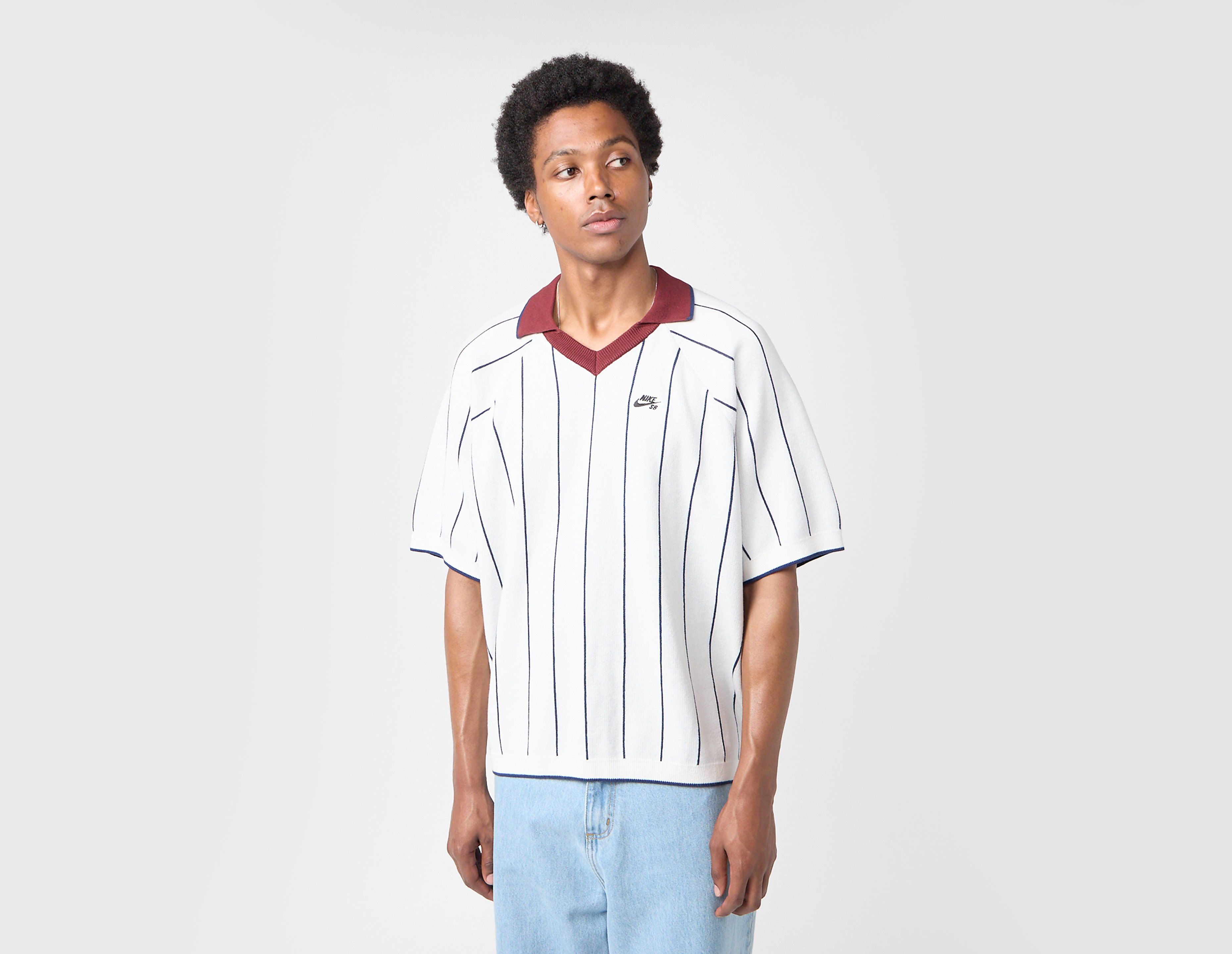 Nike SB Stripe Polo, White