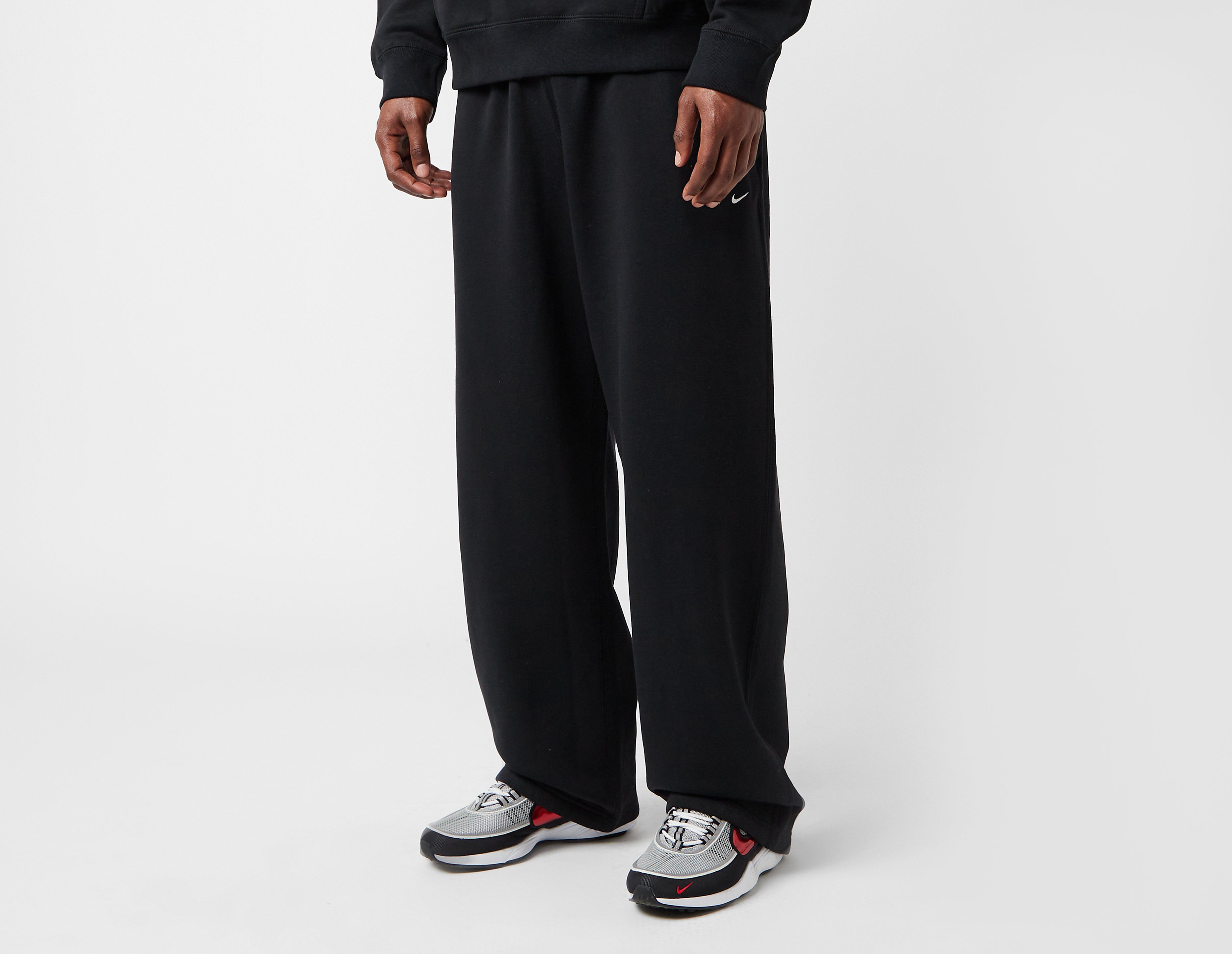 Nike Solo Swoosh Open Hem Fleece Pants