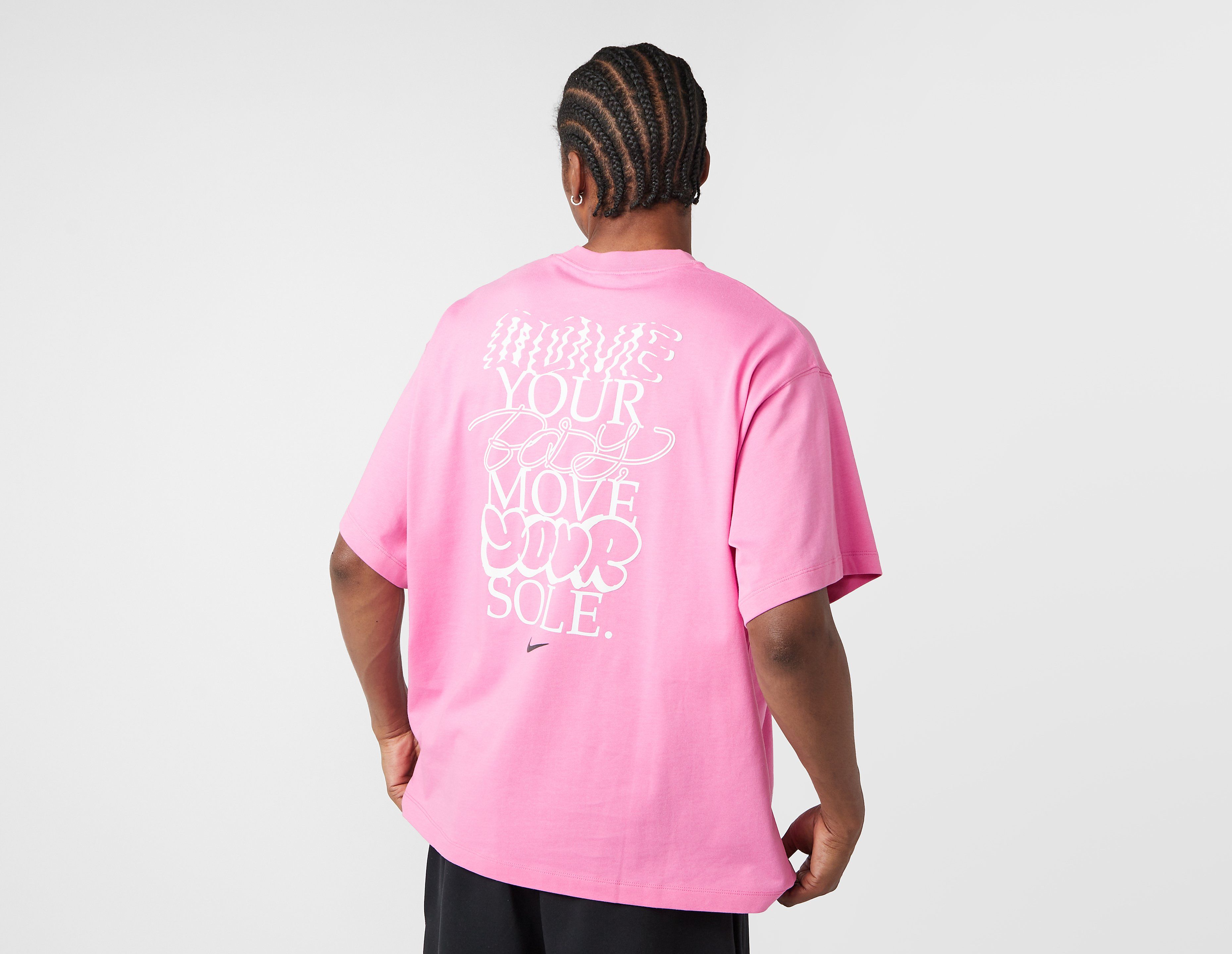 Nike Solo Swoosh Graphic T-Shirt, Pink