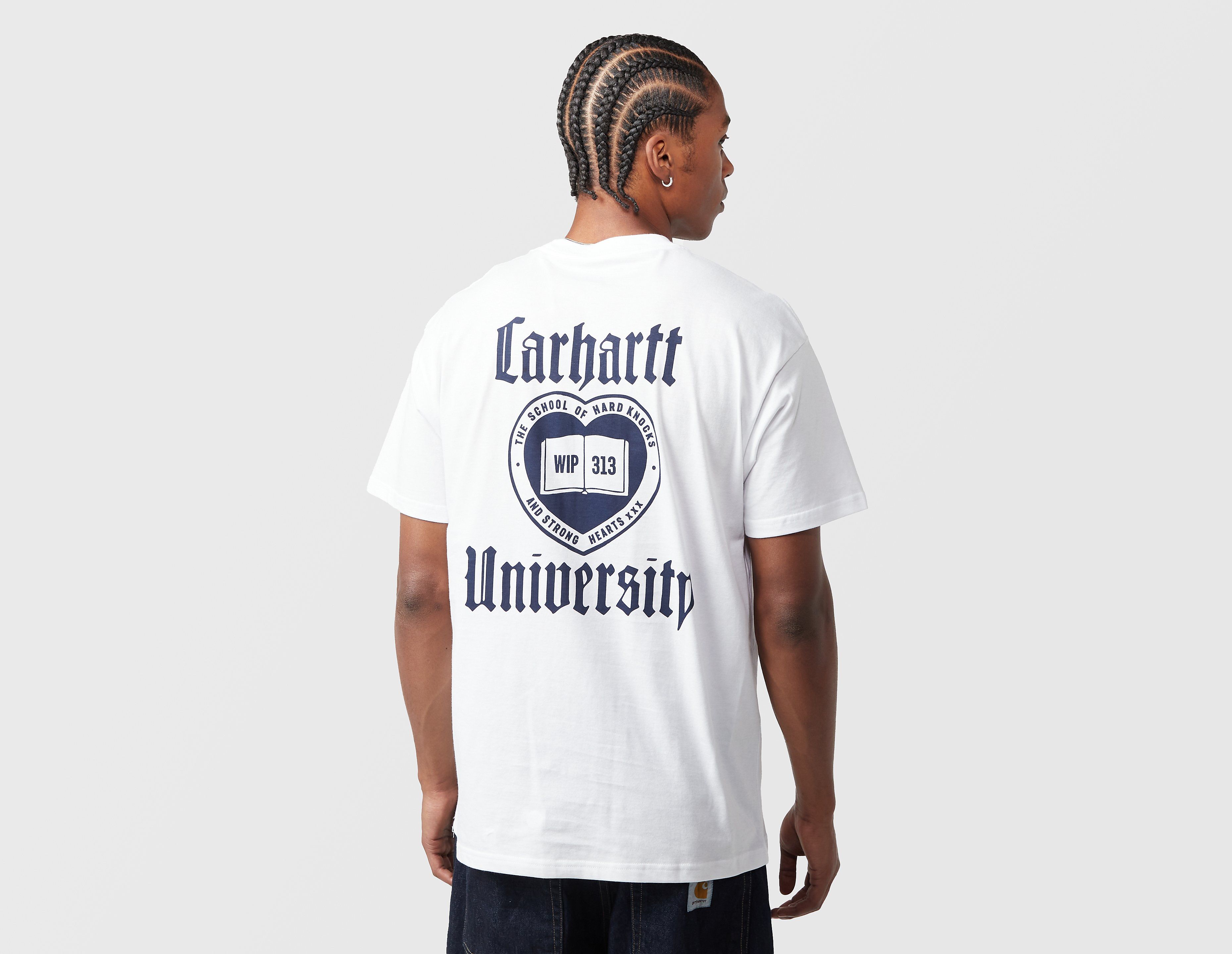 Carhartt WIP Schooling T-Shirt, wit