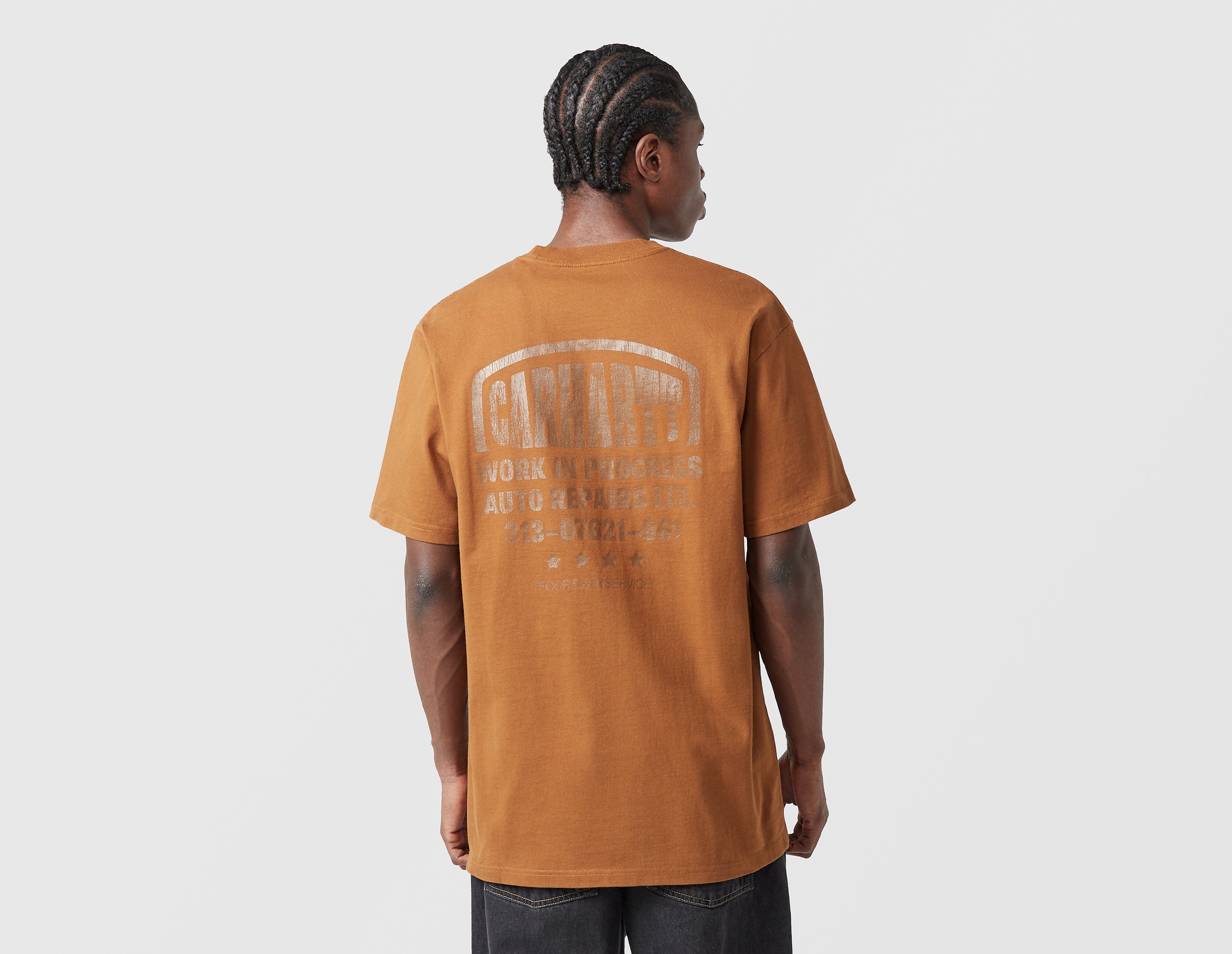 Carhartt WIP Four Star T-Shirt, bruin