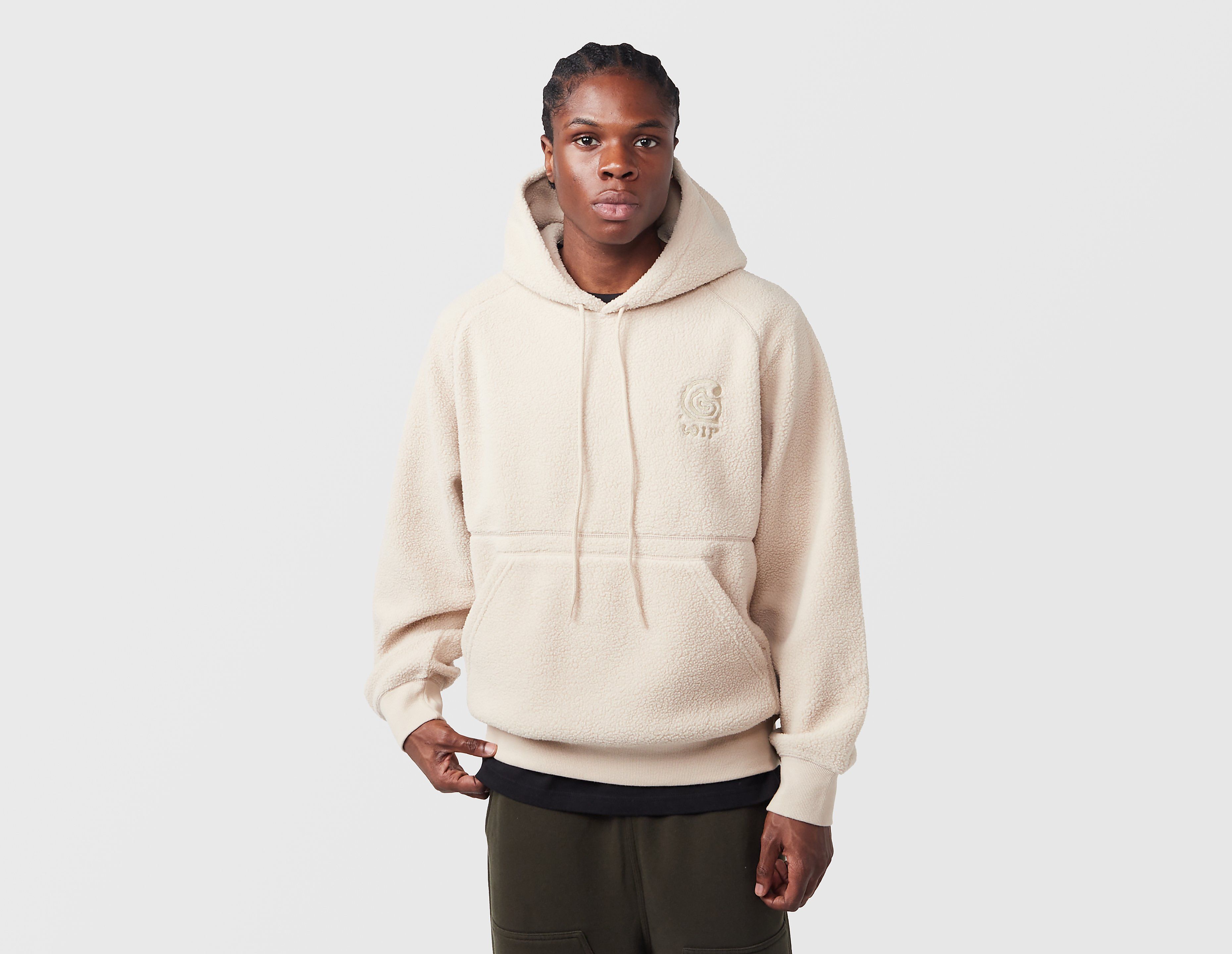 Carhartt WIP Helix Fleece Hoodie, Ecru Tint