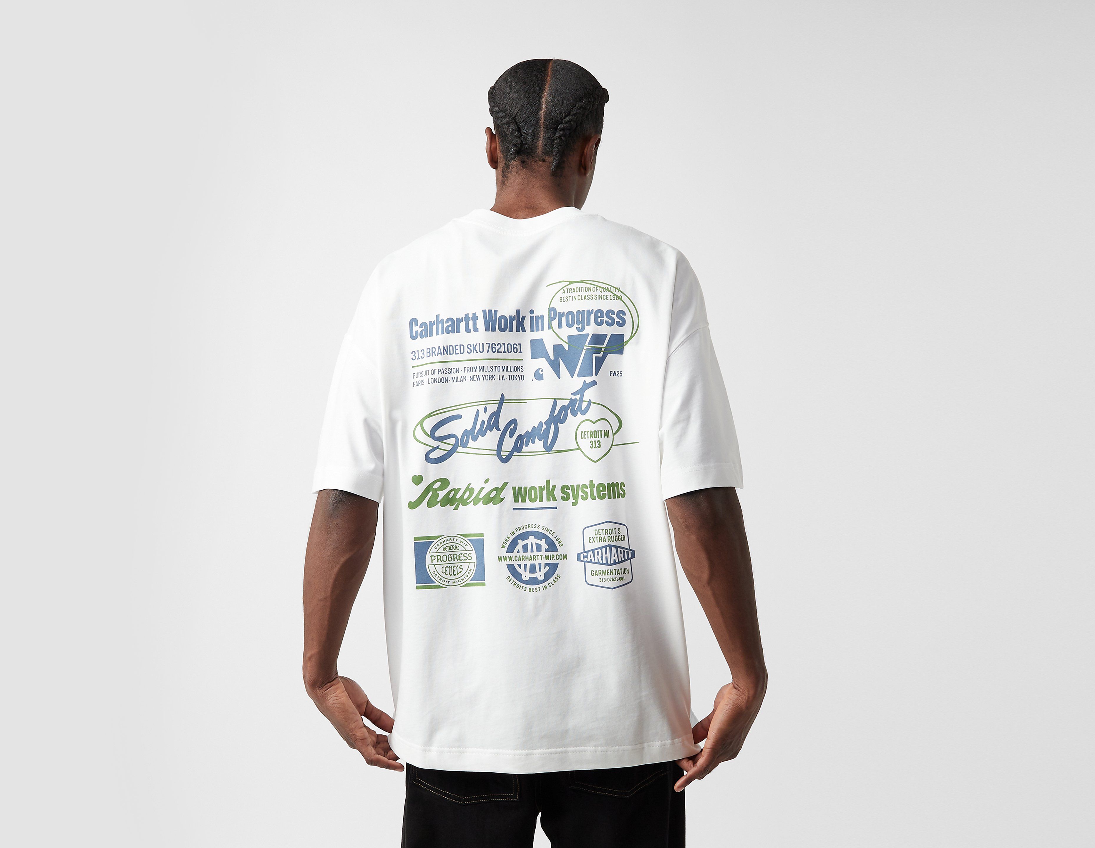 Carhartt WIP Networks T-Shirt, wit
