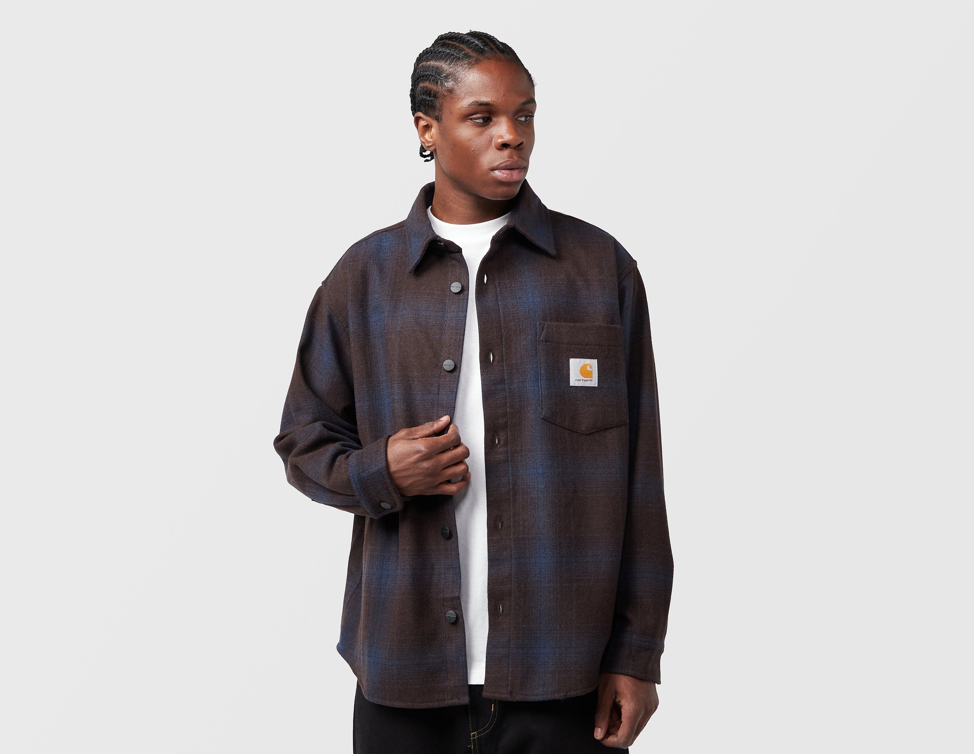Carhartt WIP Brennan Shirt Jacket, bruin