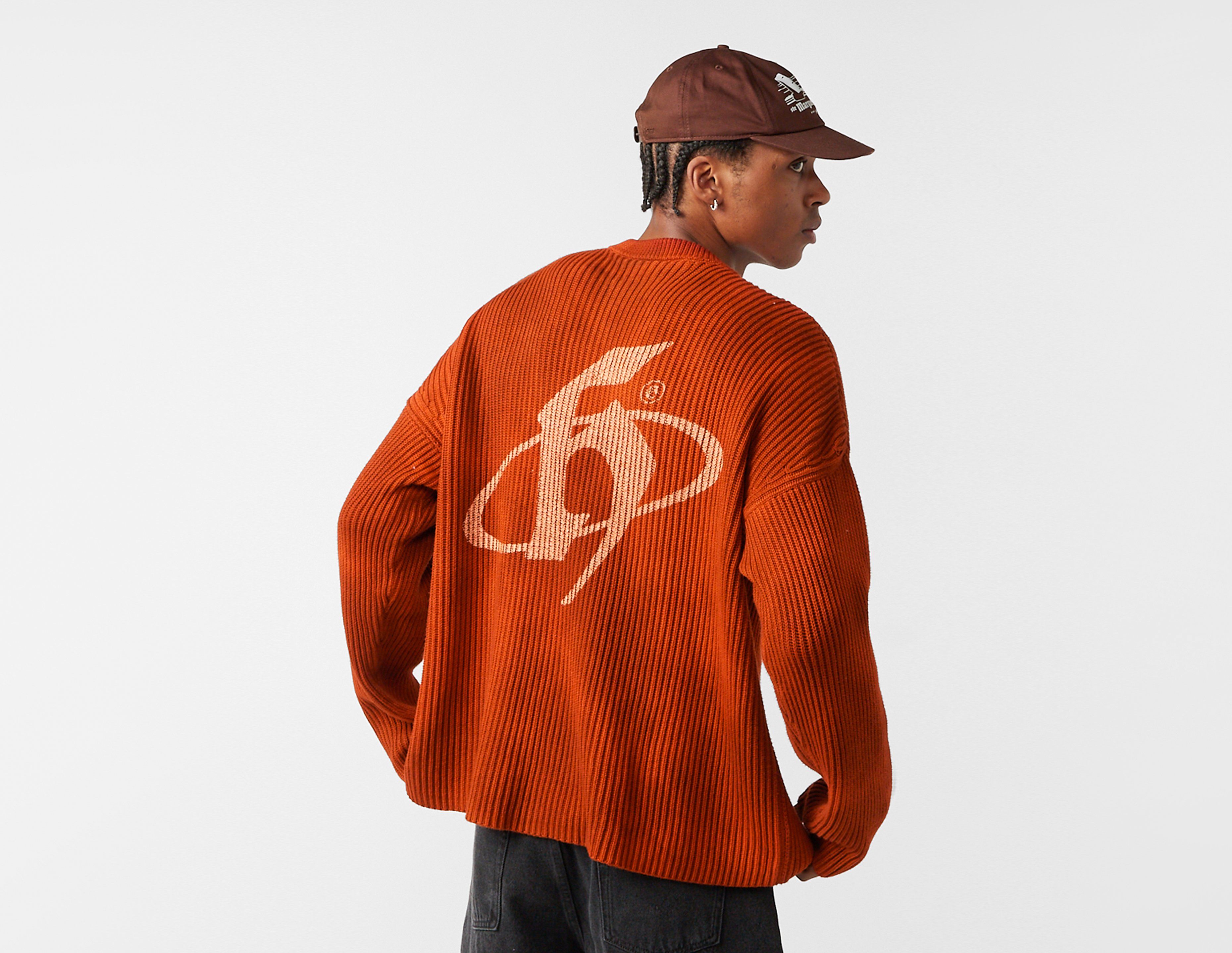 Home Grown Halo Crew Knit, Red