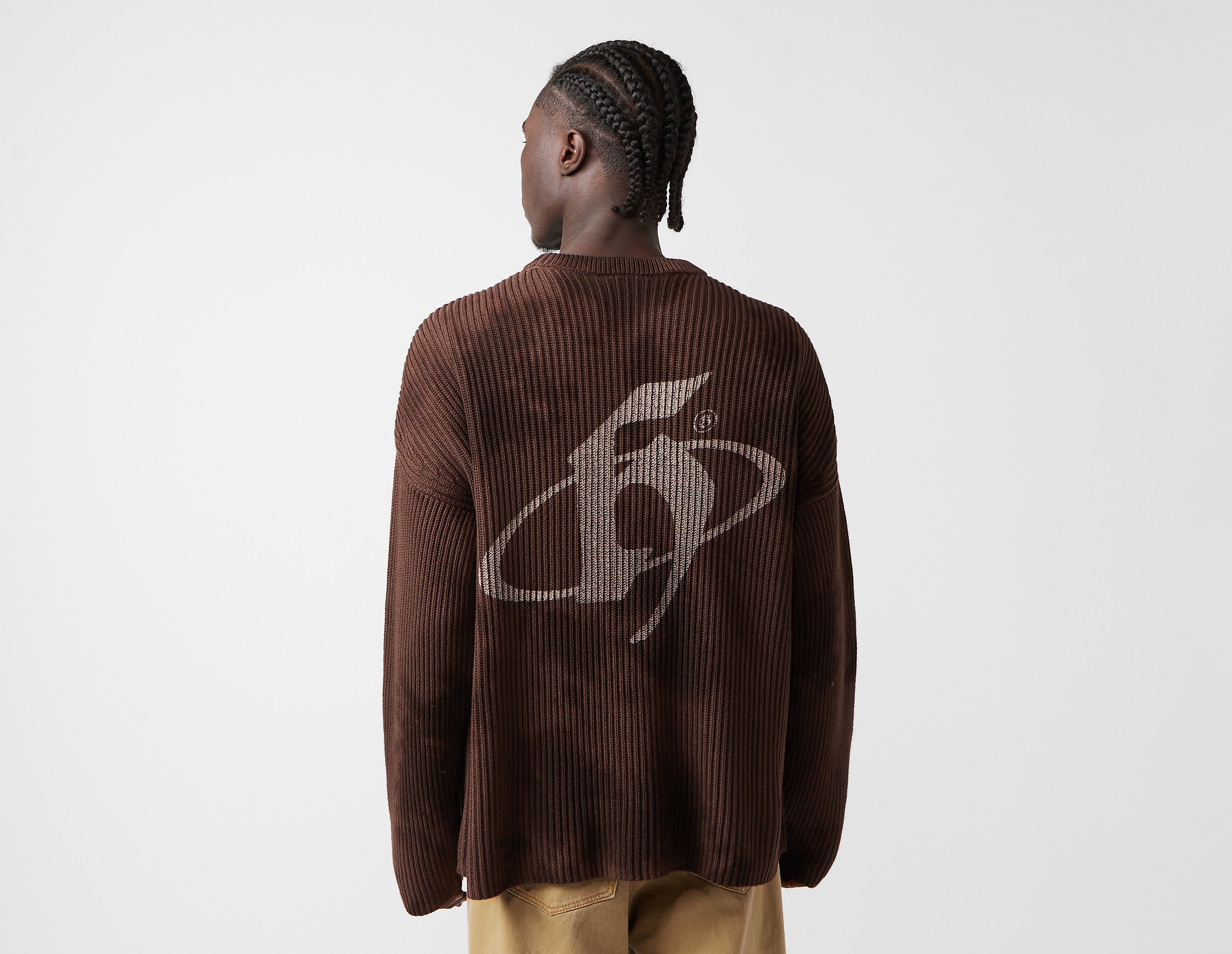 Home Grown Halo Crew Knit, Brown
