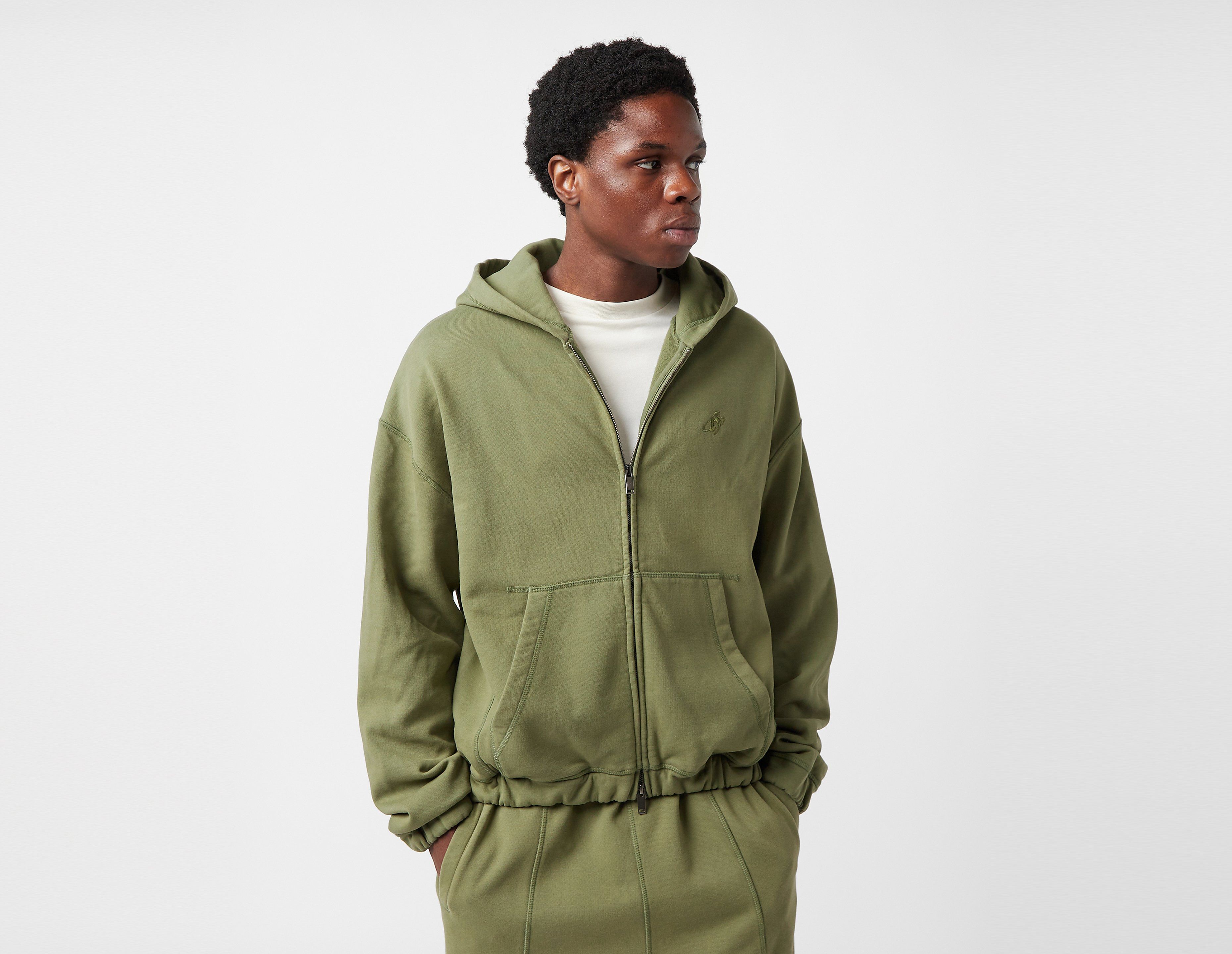 Home Grown Rockwell Zip Hoodie, groen