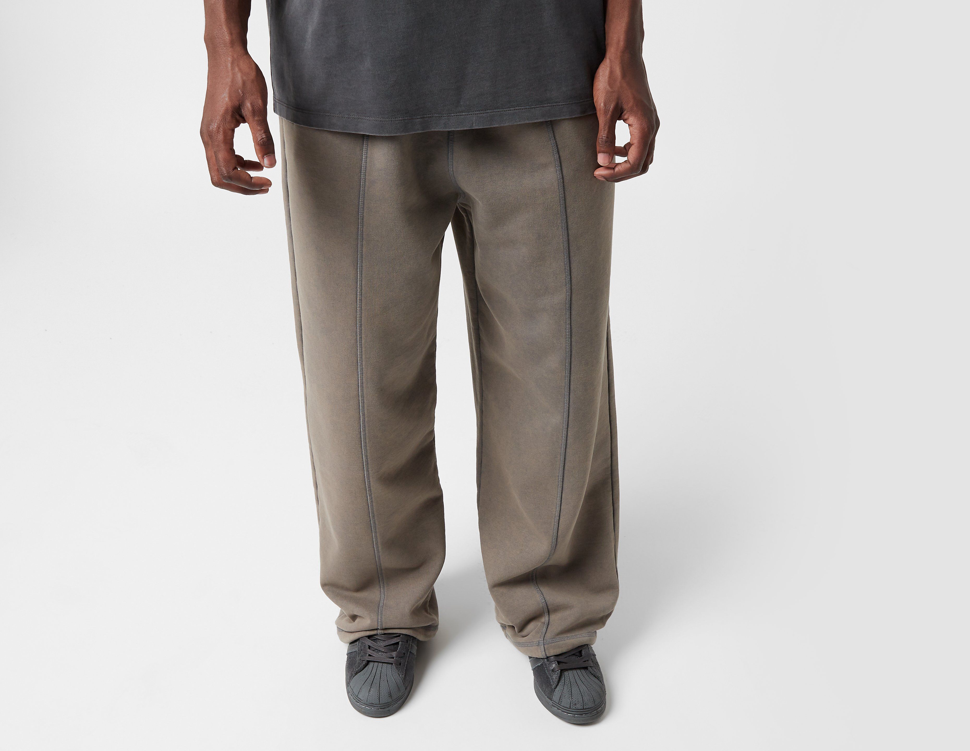 Home Grown Rockwell Open Hem Joggers, grijs