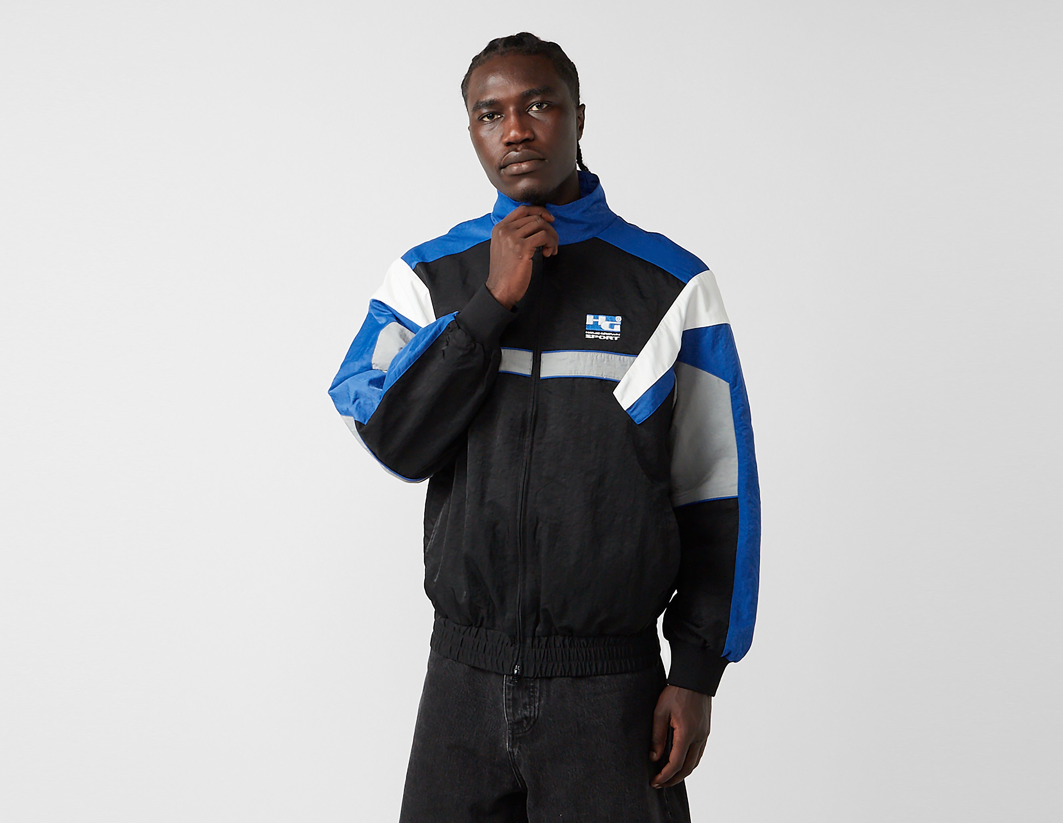 Home Grown Cartwright Track Top, Blue