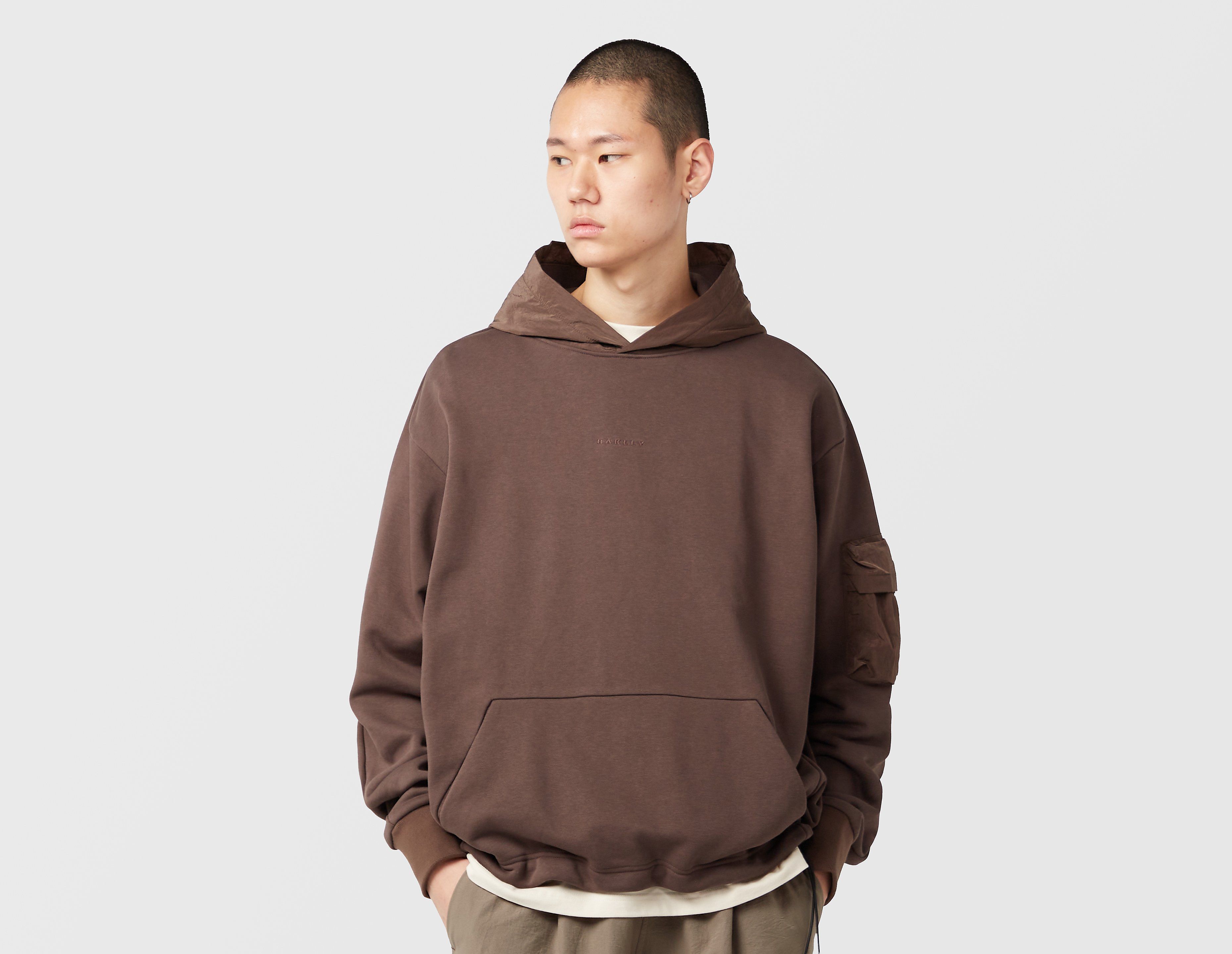 Oakley Reserve Pocket Hoodie, marrón