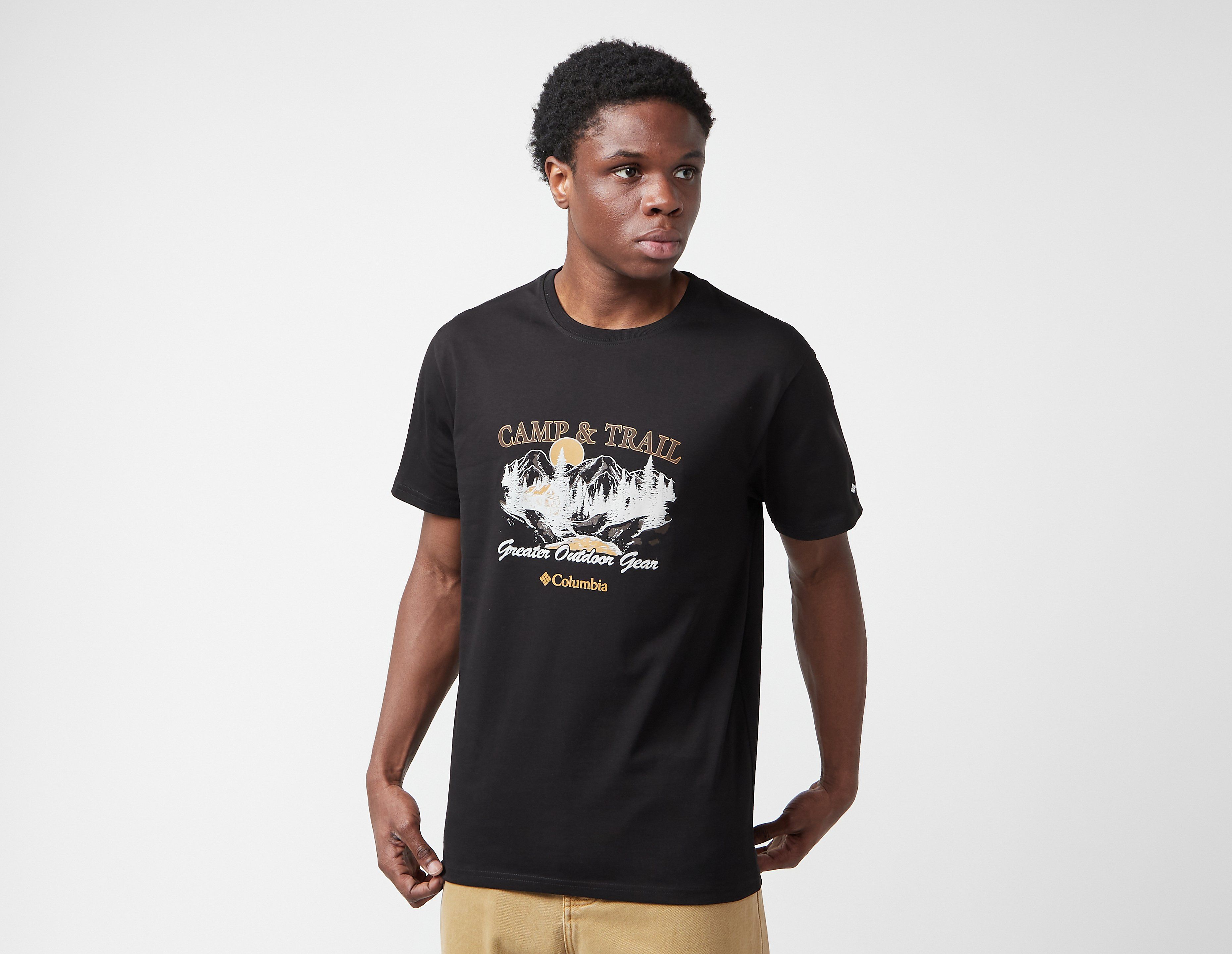 Columbia Camp Trail T-Shirt - size? exclusive, Black