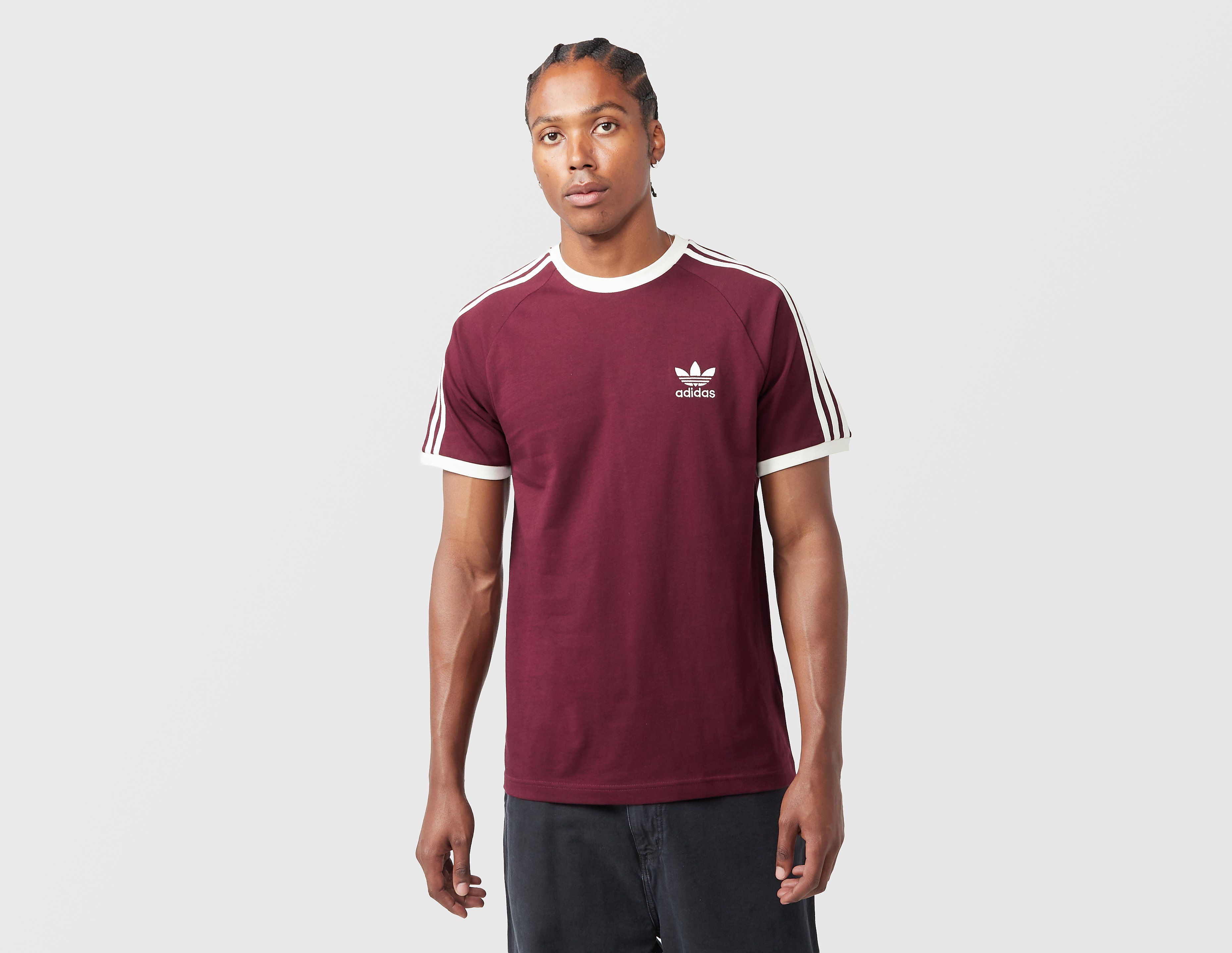 Adidas Originals 3-Stripes California T-Shirt - size℃ exclusive, rood