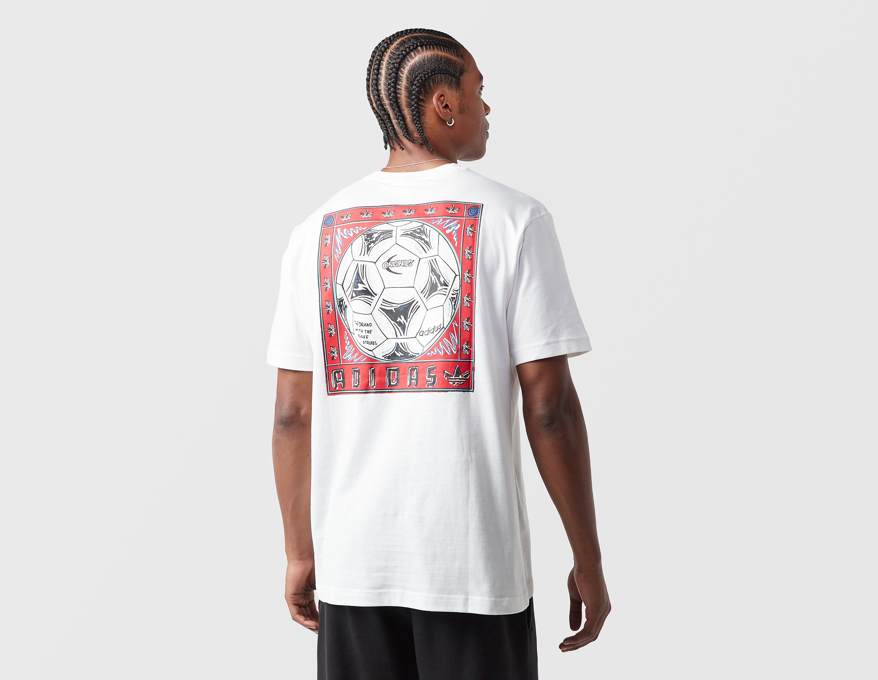 Adidas Originals Sport Graphic T-Shirt, wit