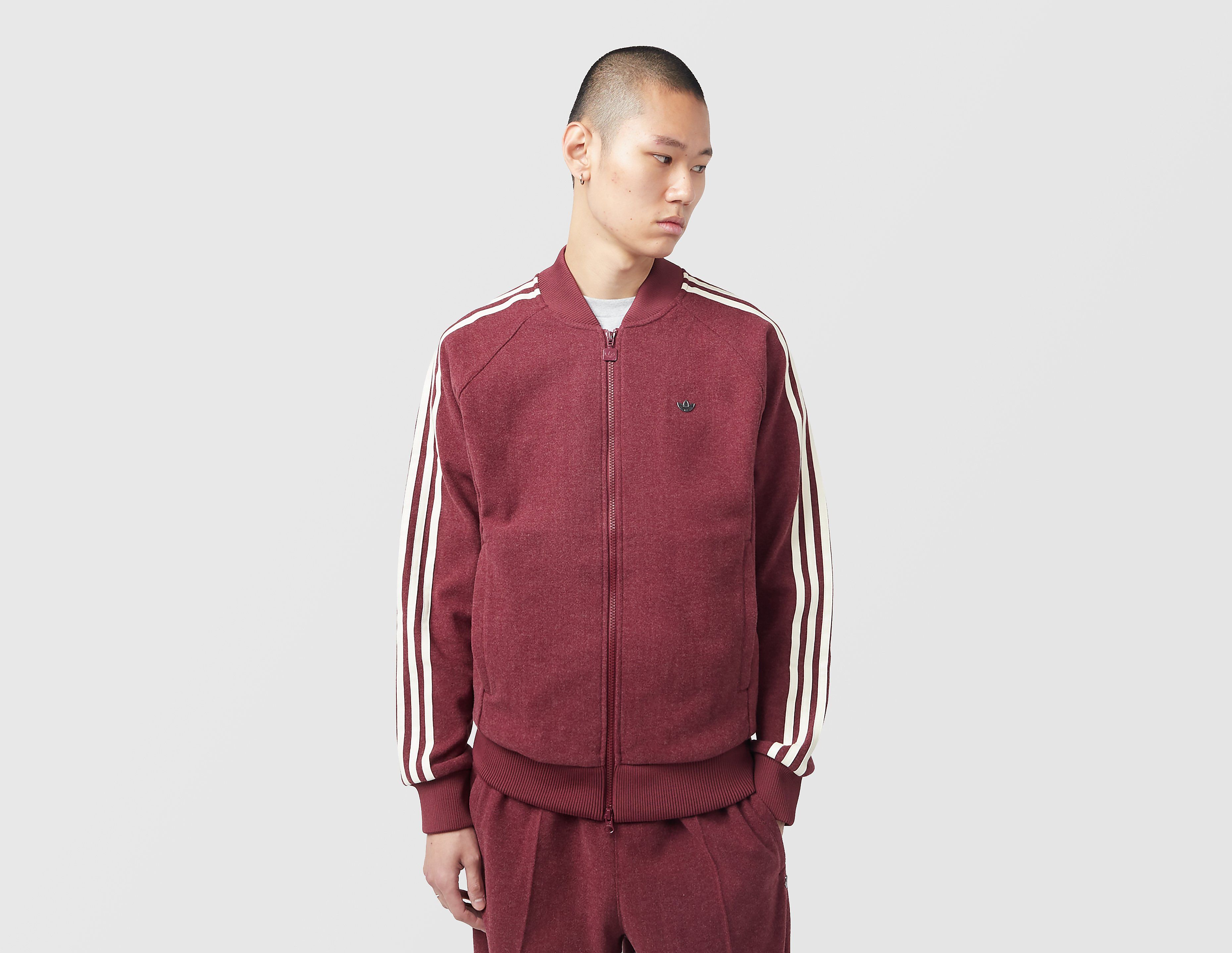 Adidas Originals Premium Wool Track Top, rood