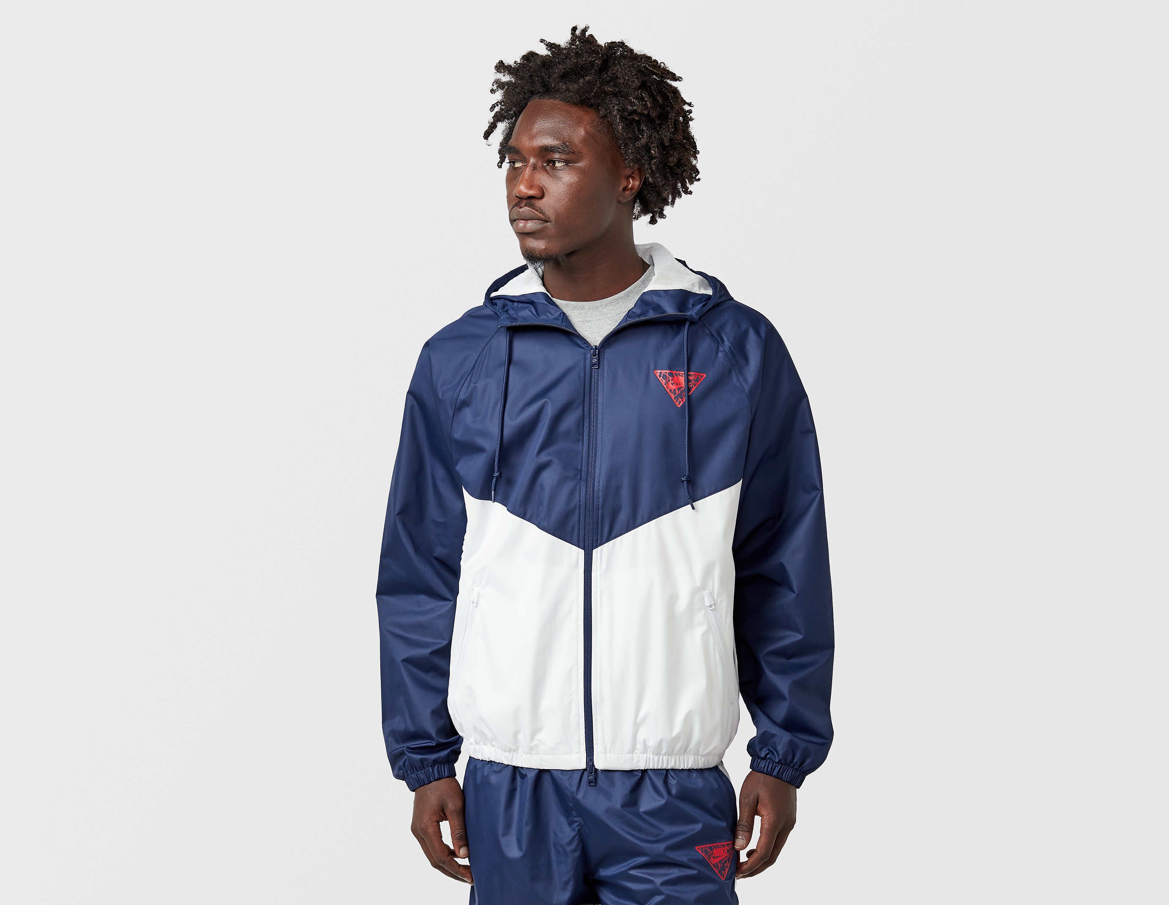 Nike x Stranger Things Windrunner Jacket, blu